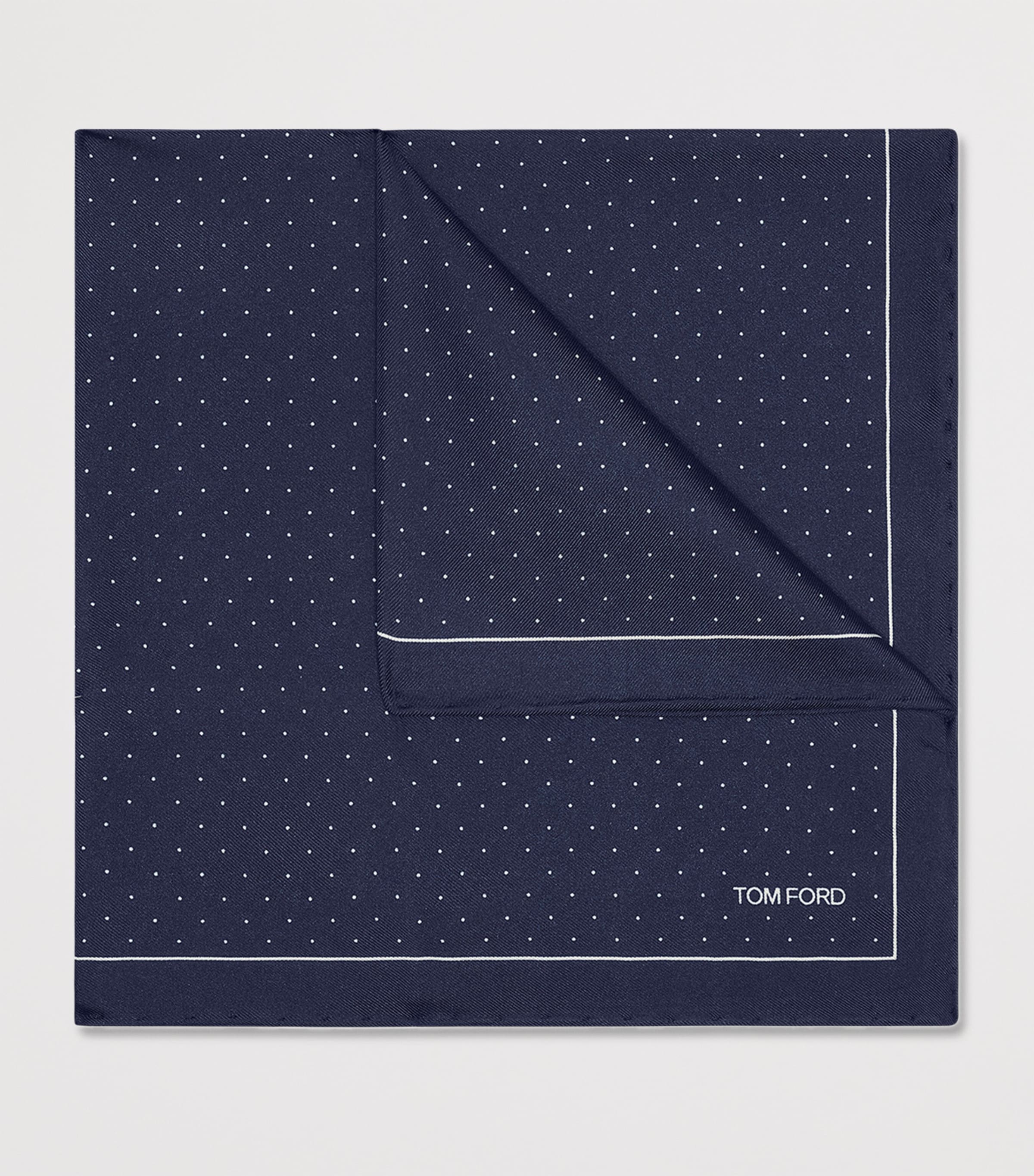 Silk Polka-Dot Pocket Square HB990 Image 2