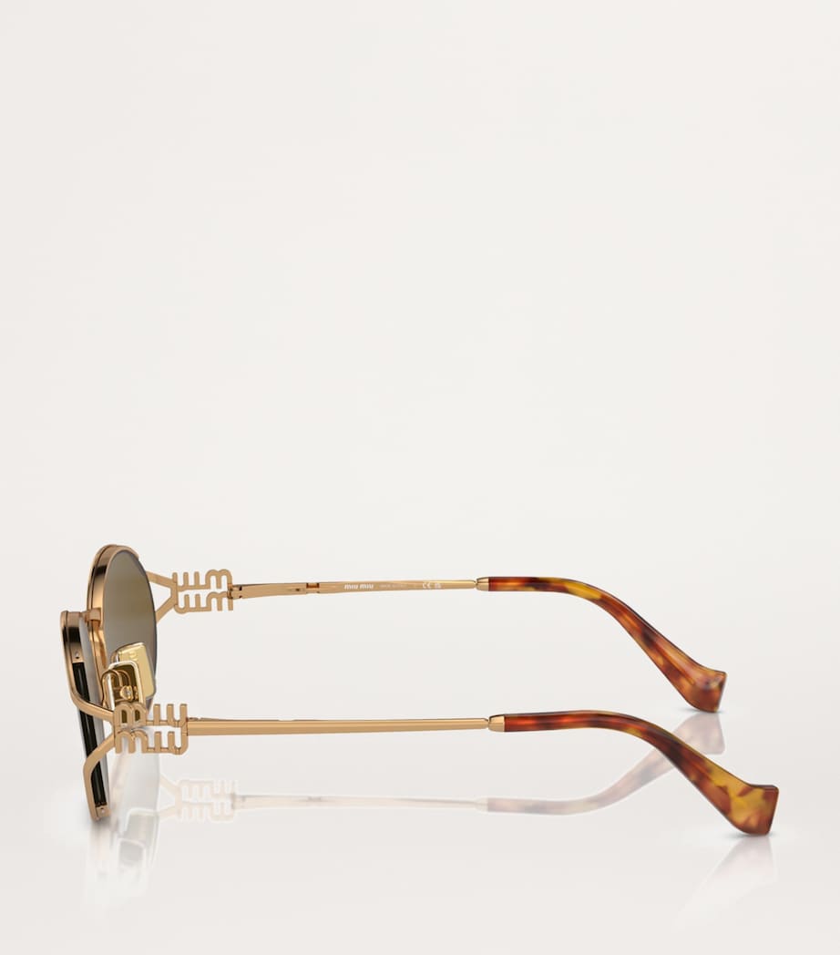 Metal Oval MU52YS Sunglasses 7OE01T Image 3