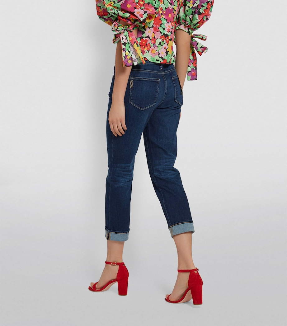 Brigitte Cropped Straight Jeans ENCHANT Image 4