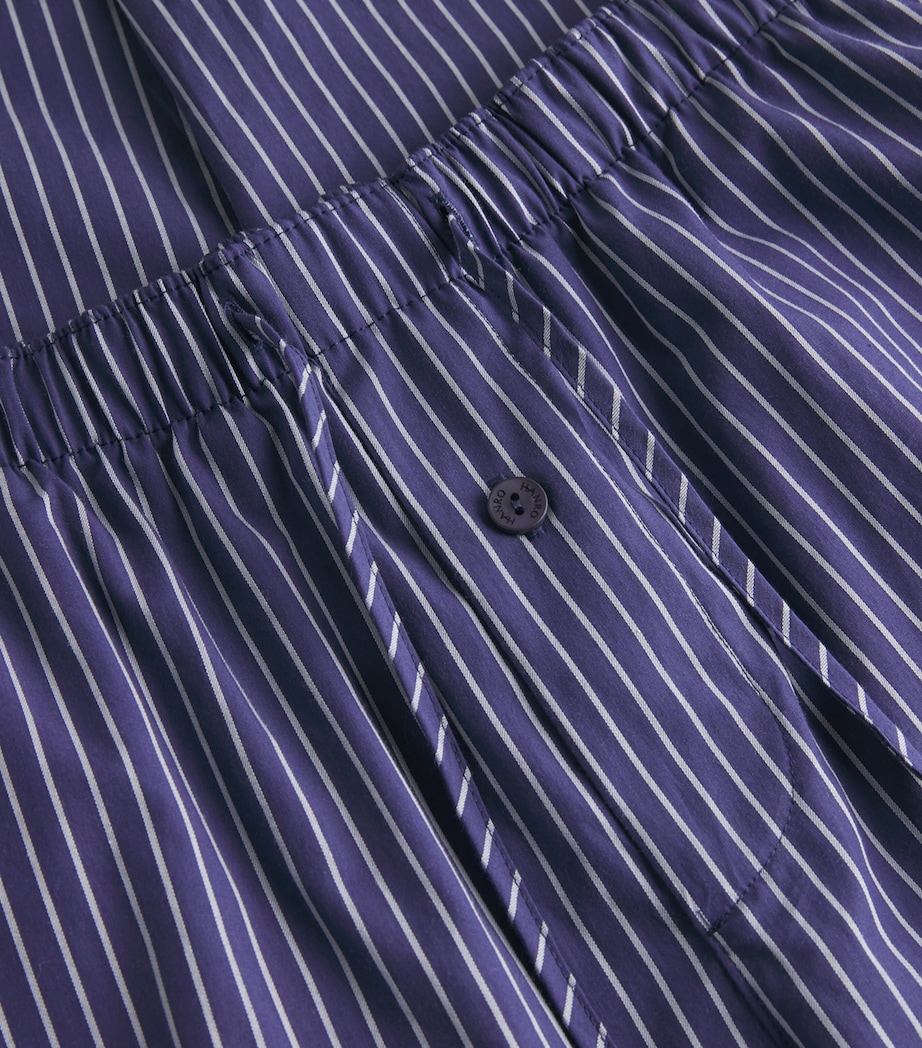 Cotton Night & Day Lounge Trousers 3040 FINE STRIPE Image 5