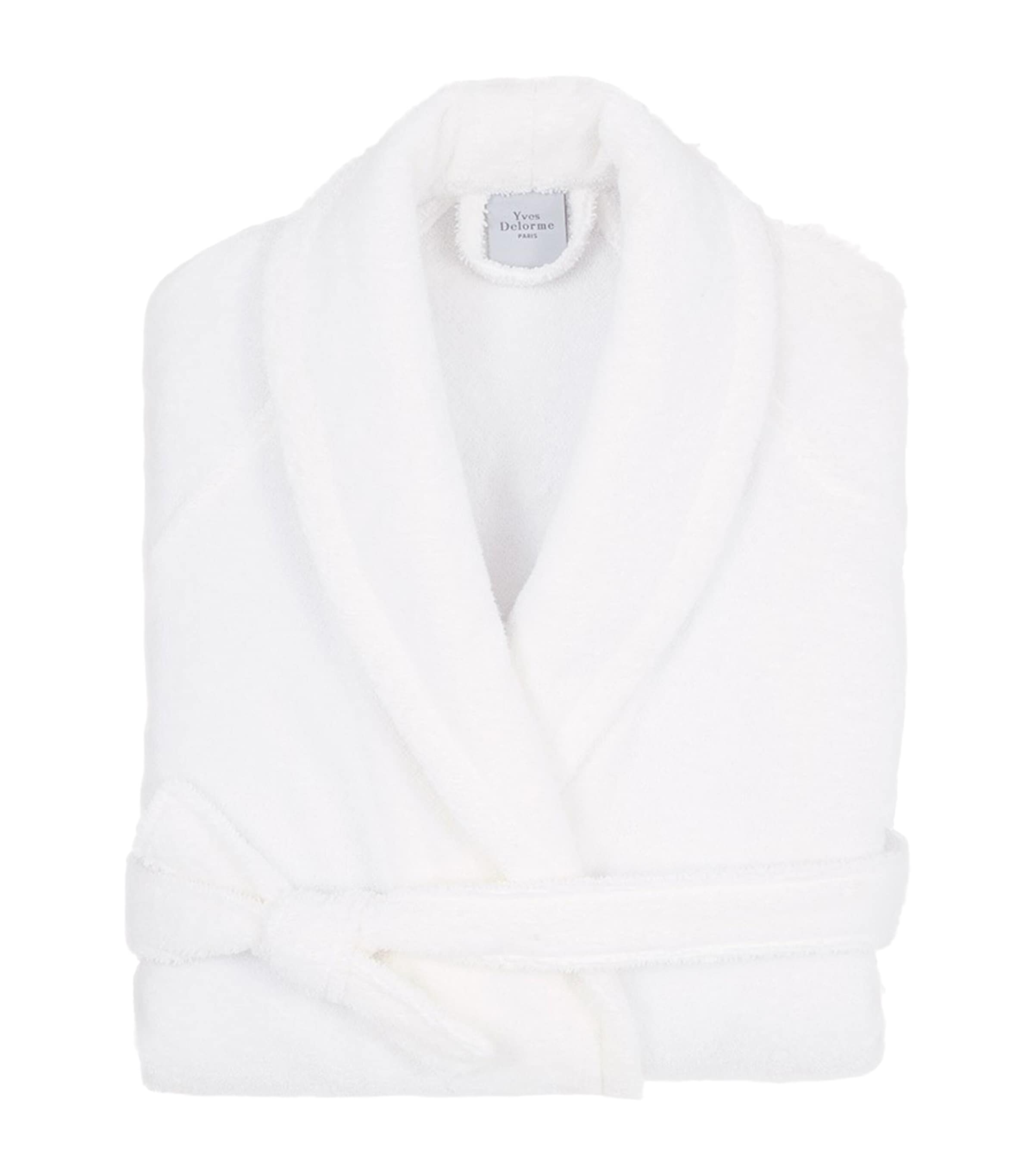 Yves Delorme Womens Étoile Bathrobe (Large) Image 6