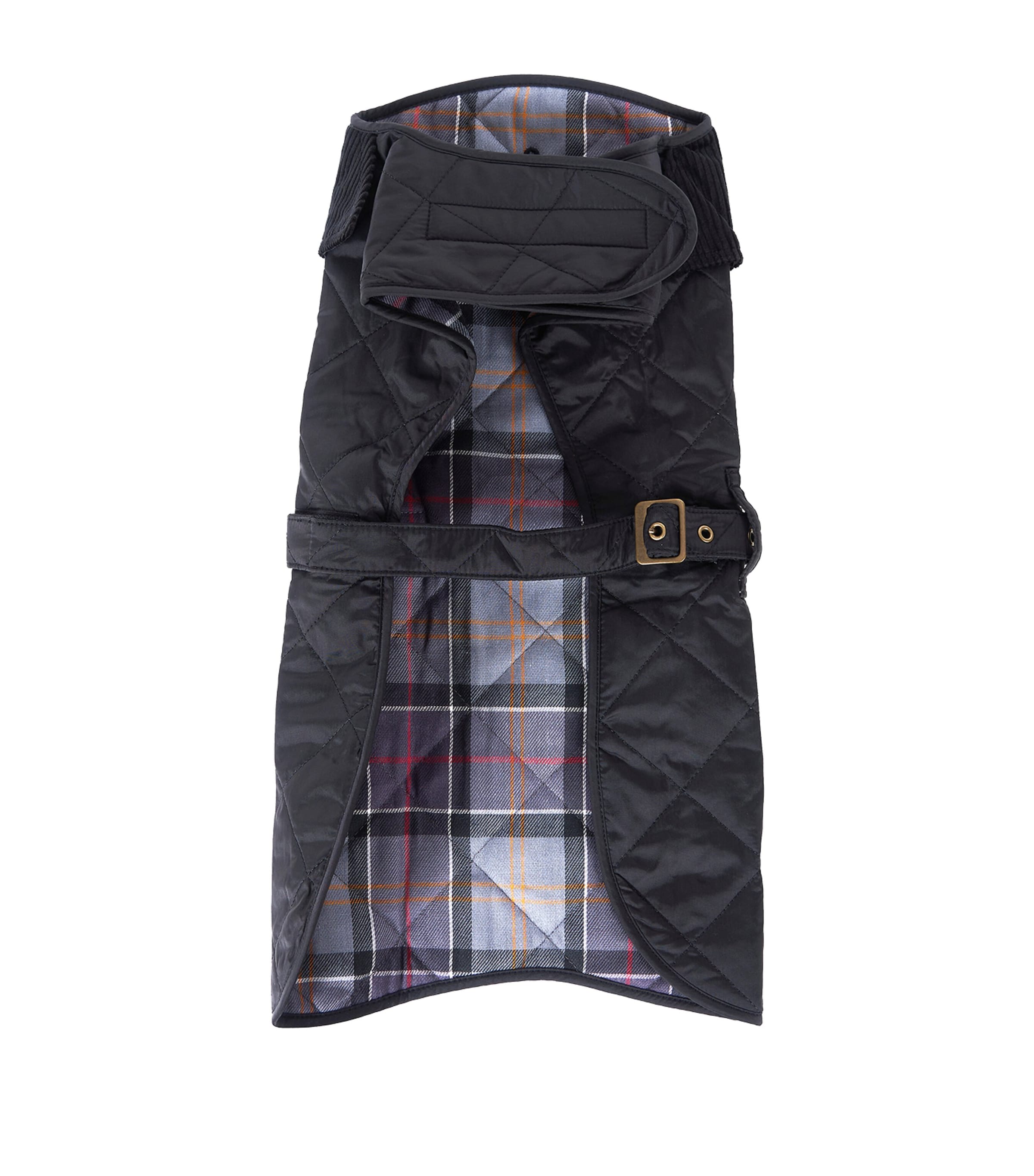 Barbour Quilted Dog Coat (M) Black Image 4