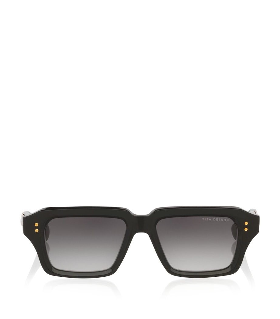 DITA Detron Square Sunglasses Gold Image 1