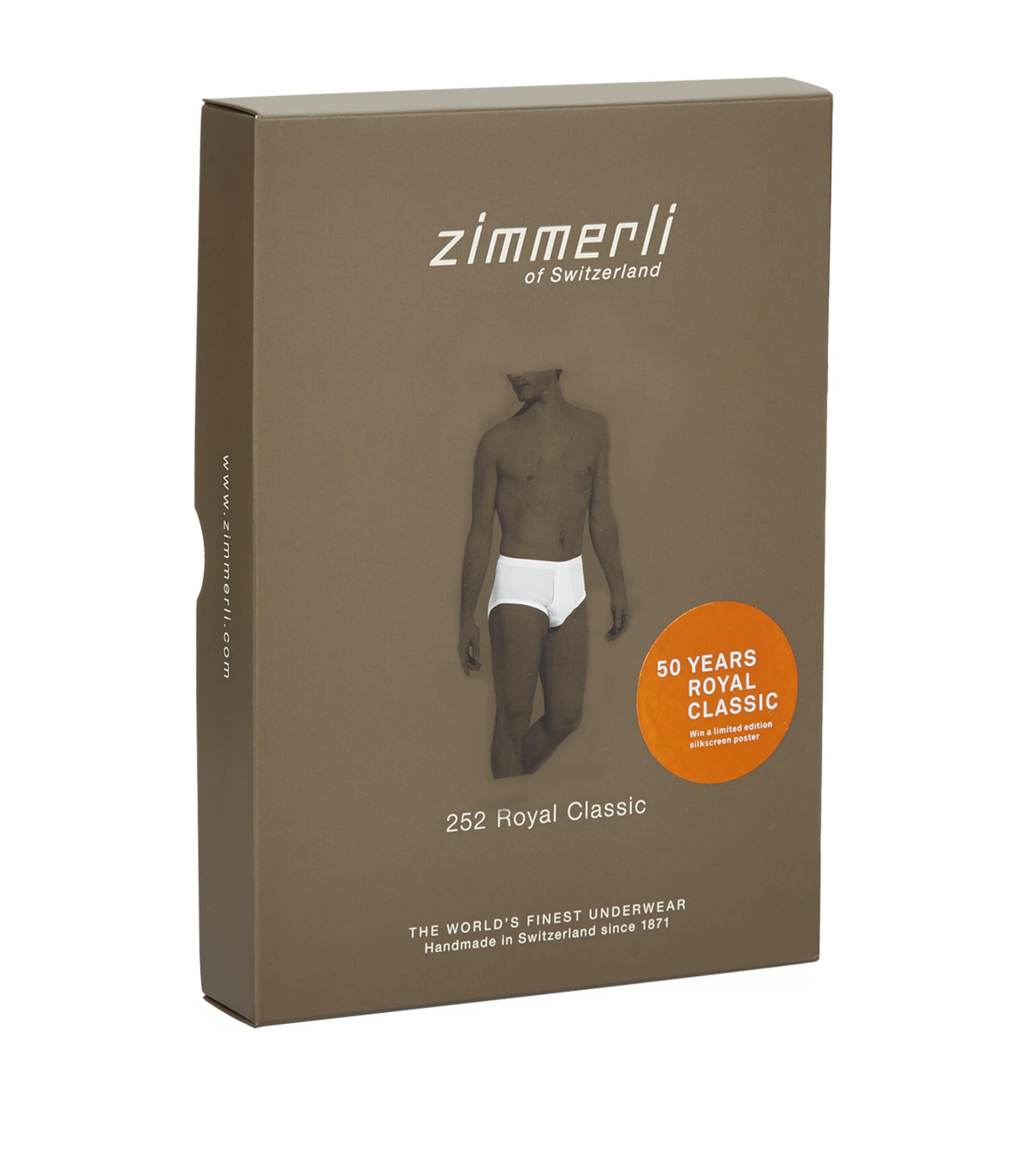 Shop Zimmerli 252 Royal Classic Briefs In White