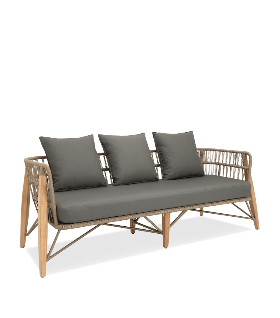 Pimlico Club Outdoor 3-Seater Sofa SLATE Image 1