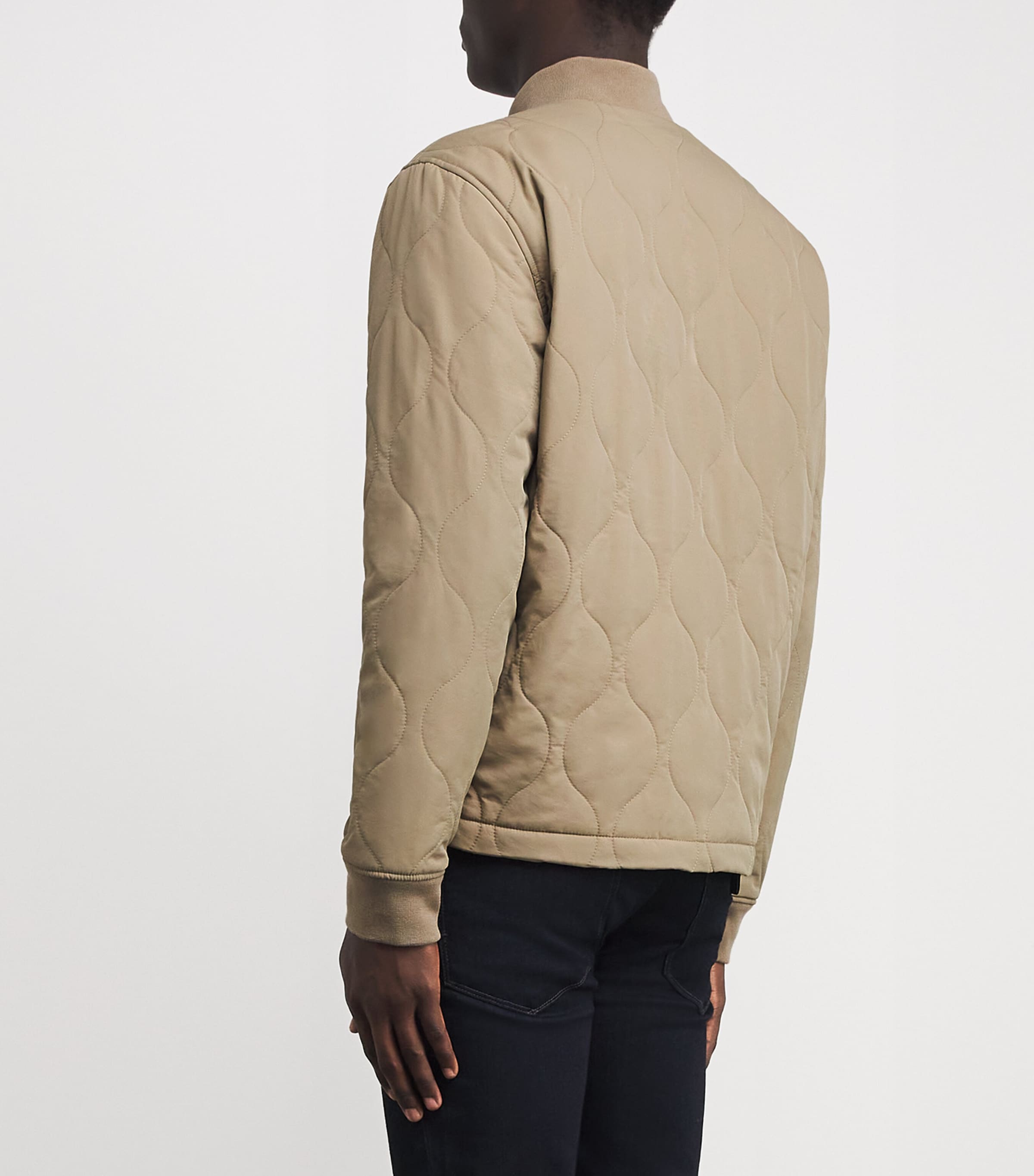 Quilted Blix Bomber Jacket CARIBOU Image 4