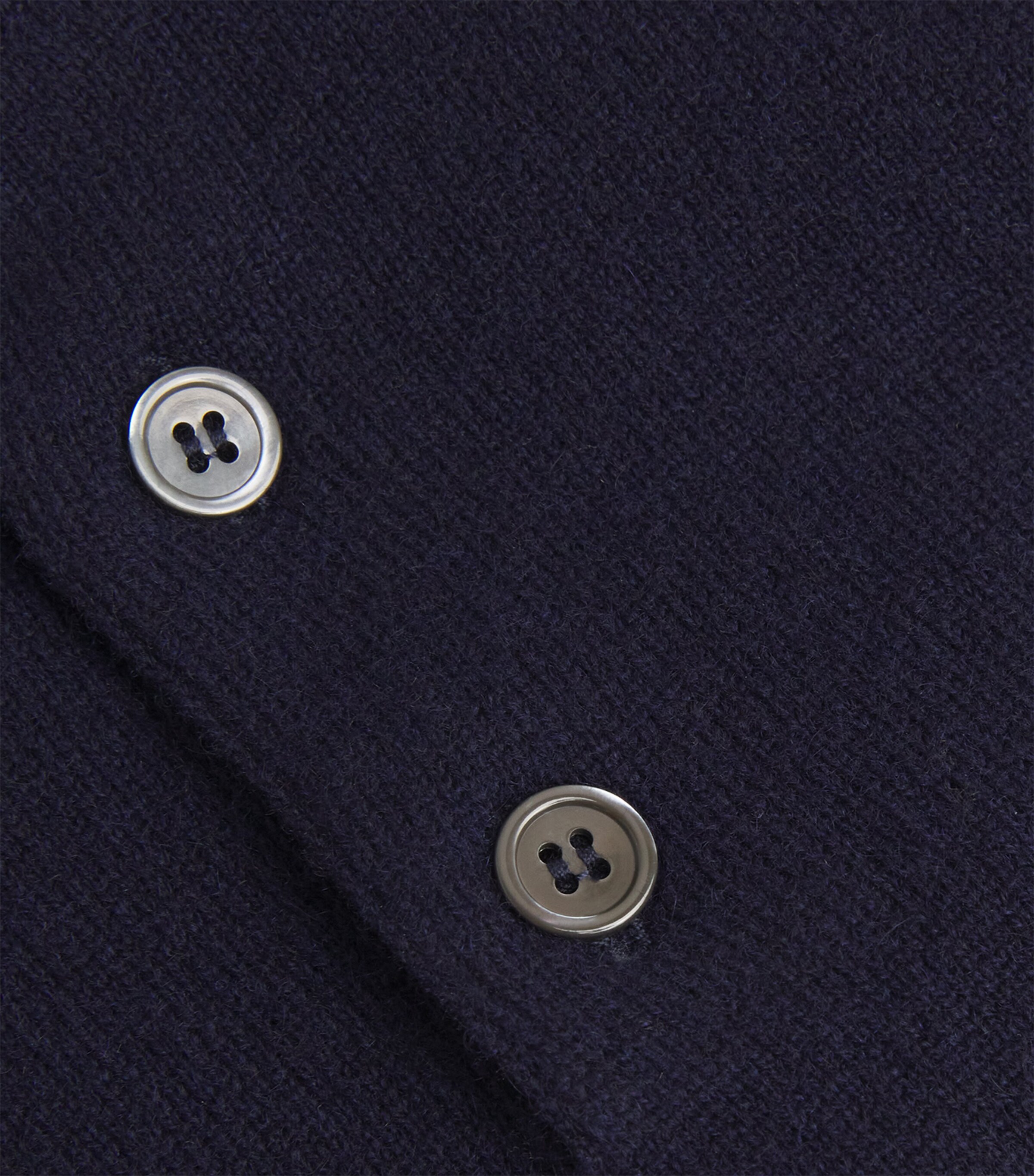 Cashmere Polo Shirt T&D NAVY Image 5