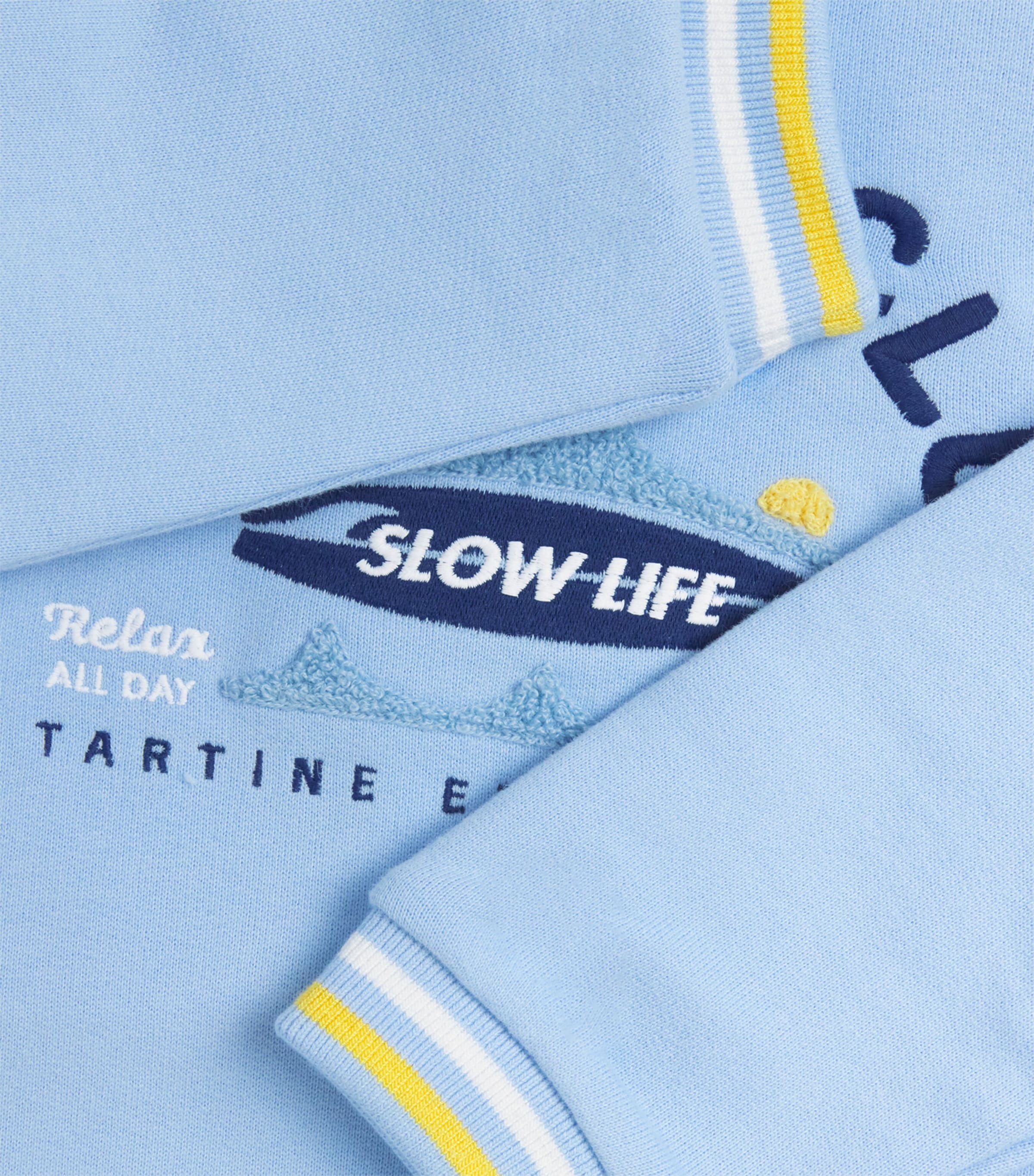 Cotton Surfing Club Sweatshirt (5-12 Years) 44NUAGE Image 3