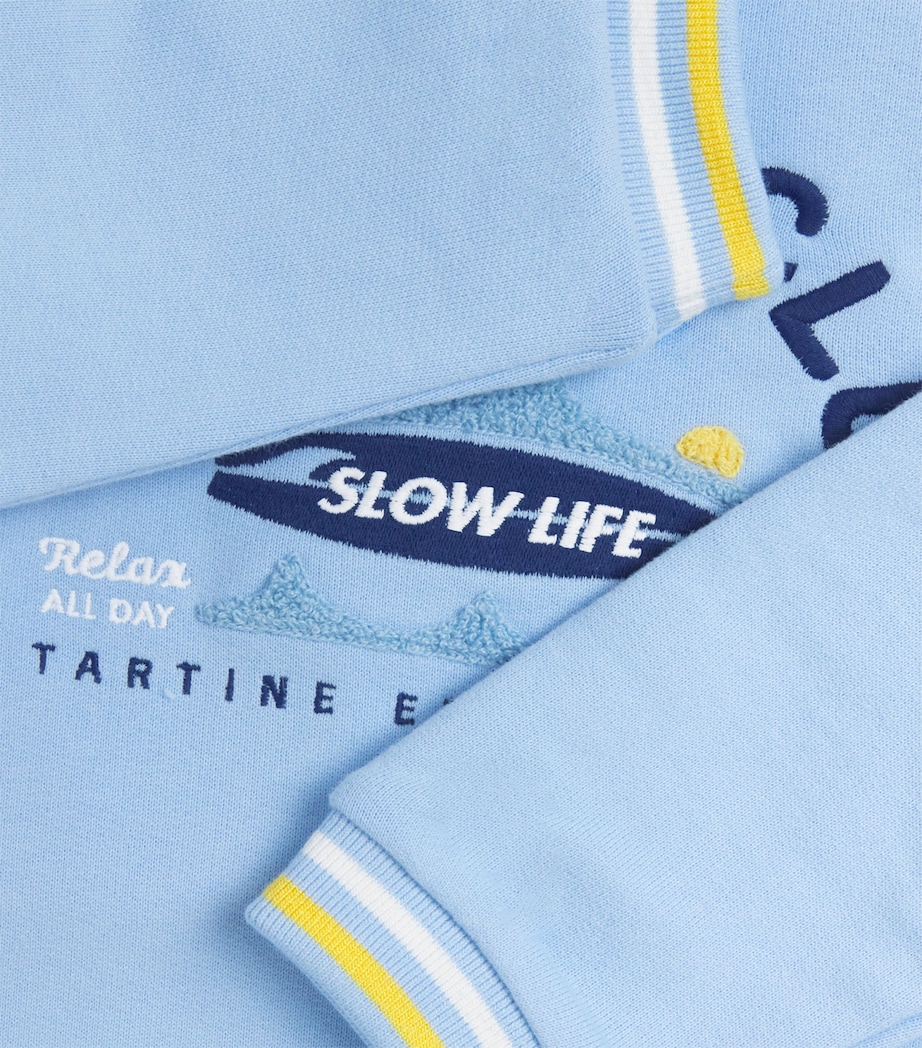 Cotton Surfing Club Sweatshirt (5-12 Years) 44NUAGE Image 3