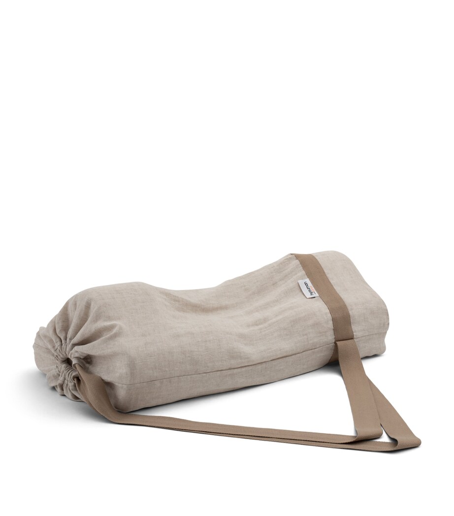 Back Sleep Pillow with Silk Pillowcase (32cm x 57cm) WHITE Image 5