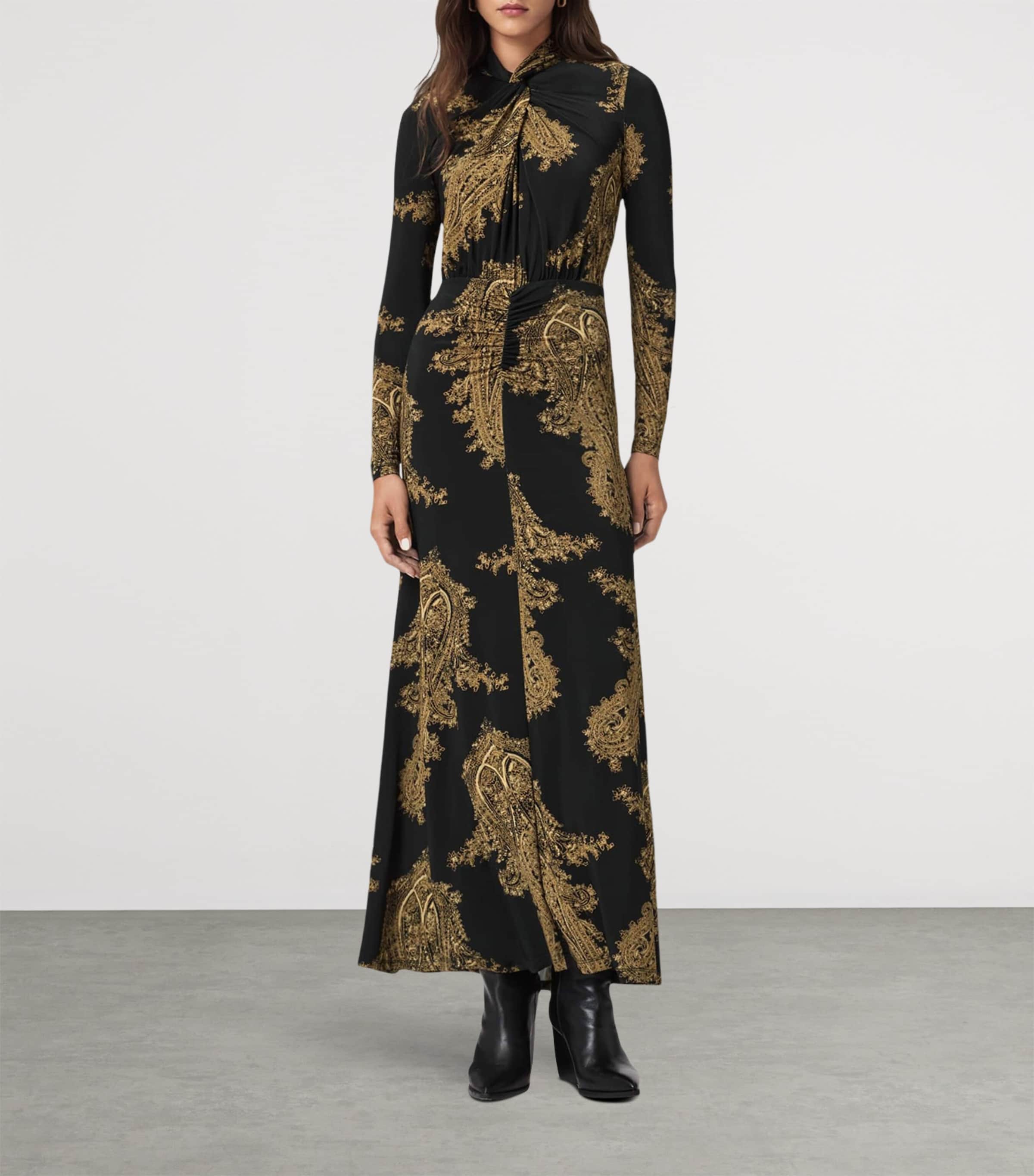 Mina Maxi Dress ELLA BLACK Image 2