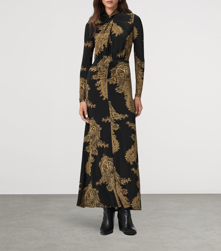 Mina Maxi Dress ELLA BLACK Image 2