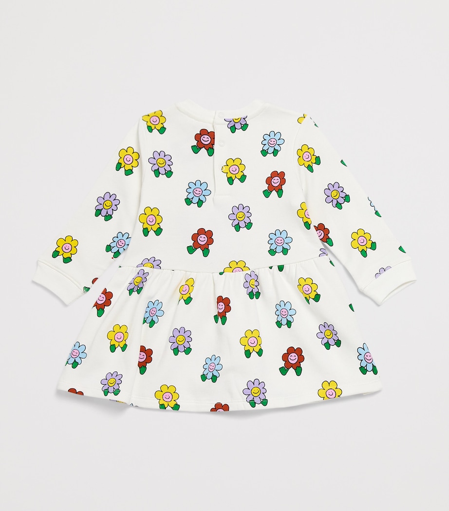 Cotton Printed Dress (3-36 Months) 101MCIVORY/COLOURFUL Image 2