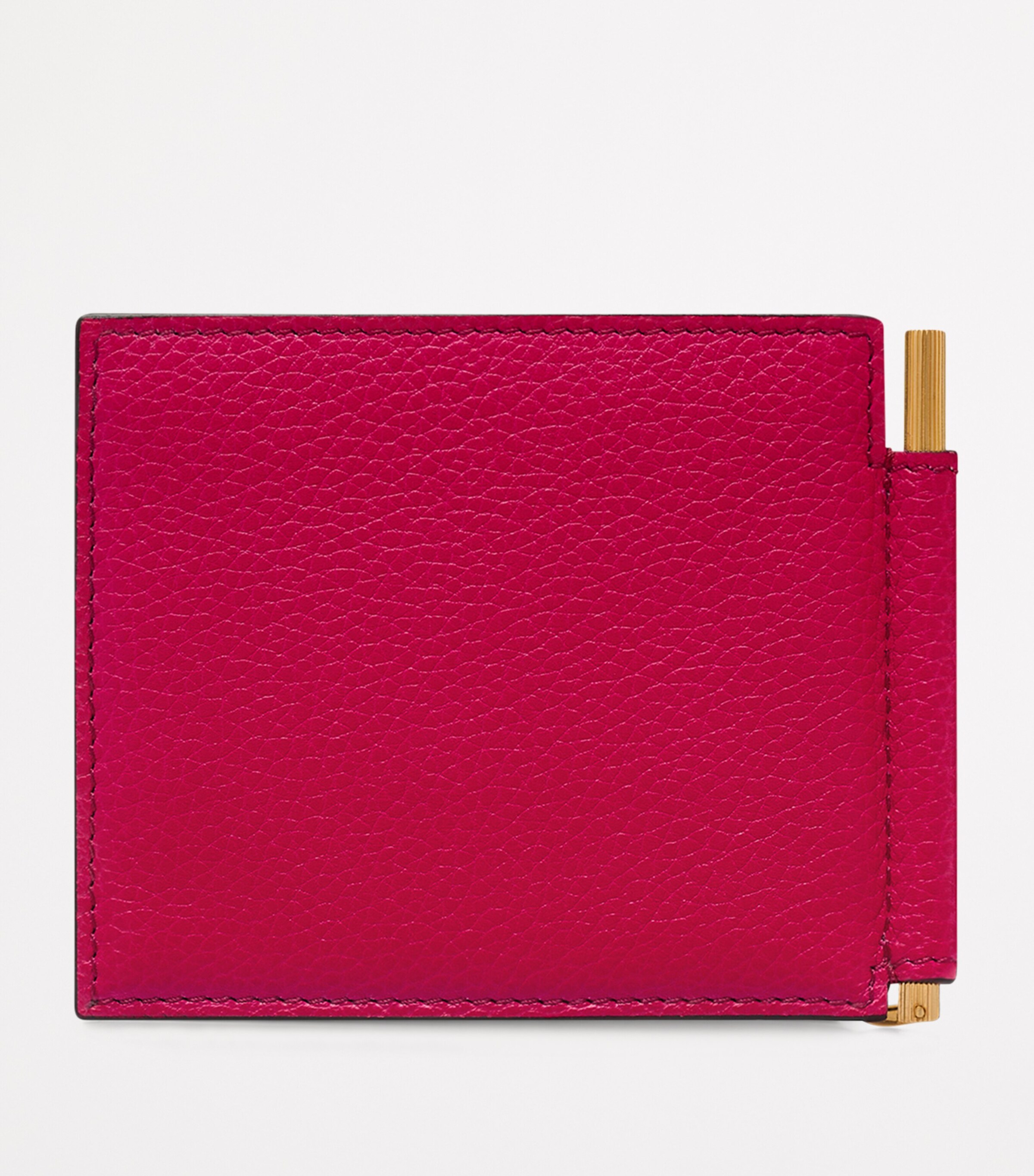 Leather T-Line Money Clip Wallet 1P012 Image 2