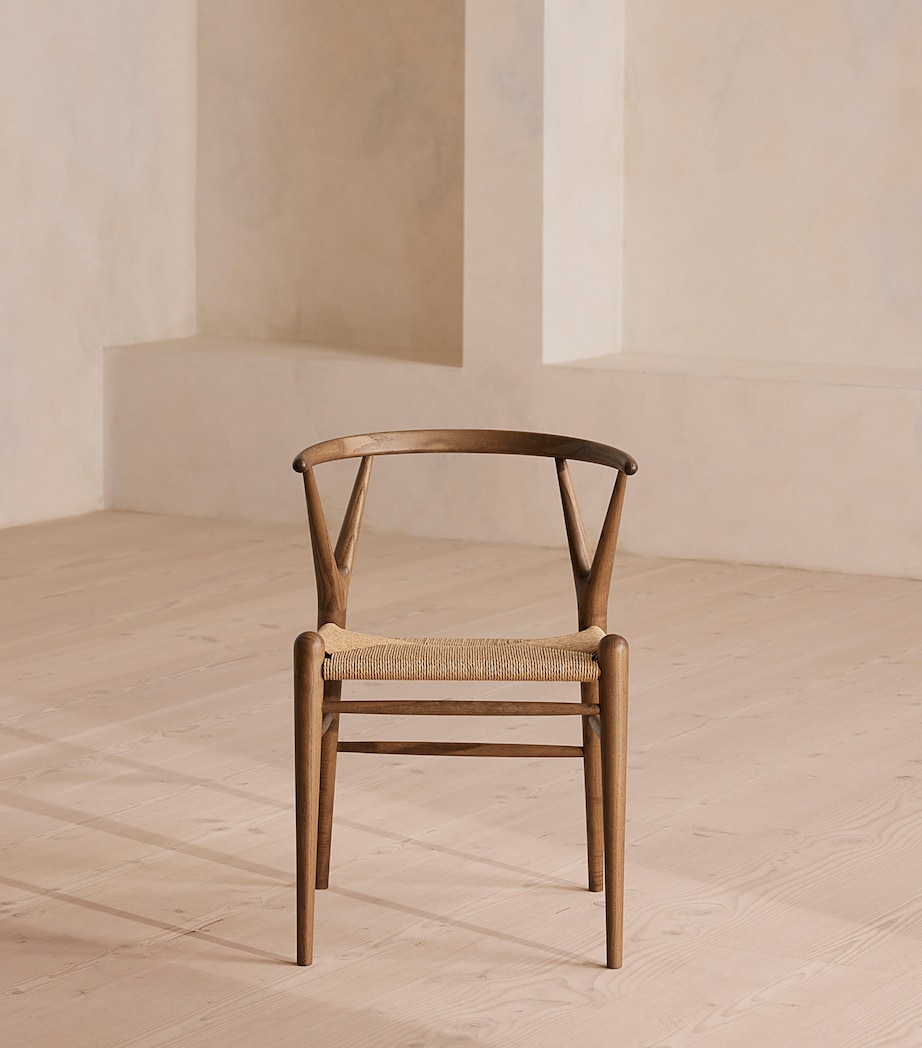 Soho Home Set of 2 Walnut Sitwell Chairs Brown Image 2