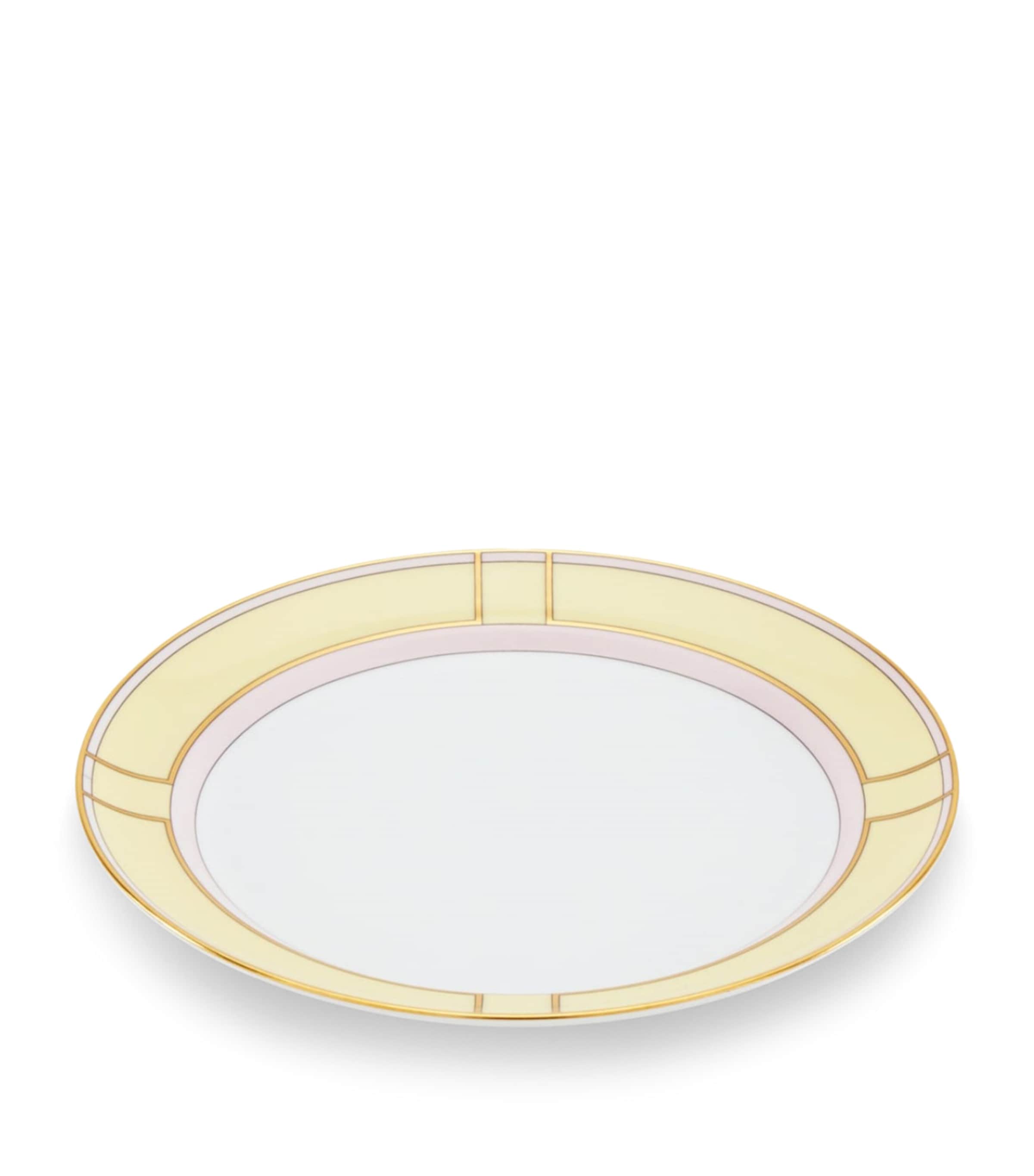 Porcelain Colonna Diva Giallo Side Plate (24cm) G00134901 Image 4