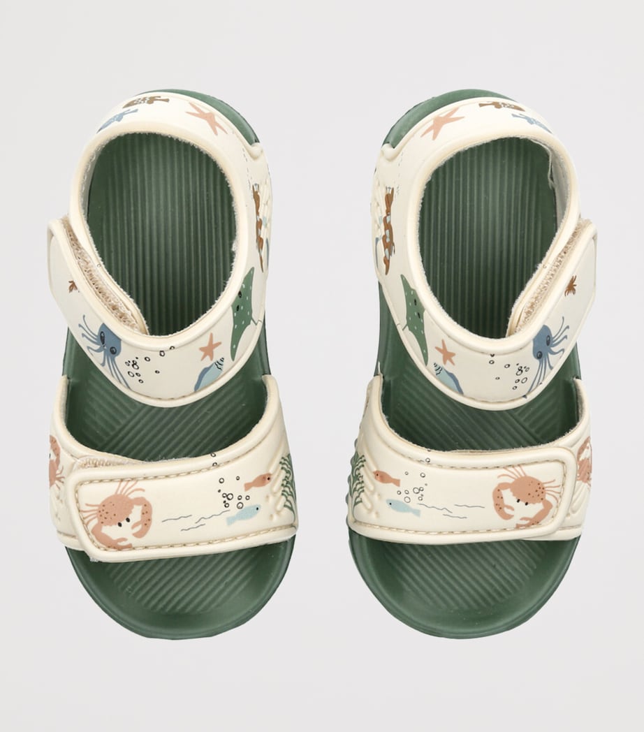 Liewood Graphic Print Blumer Sandals Bone/comb Image 4