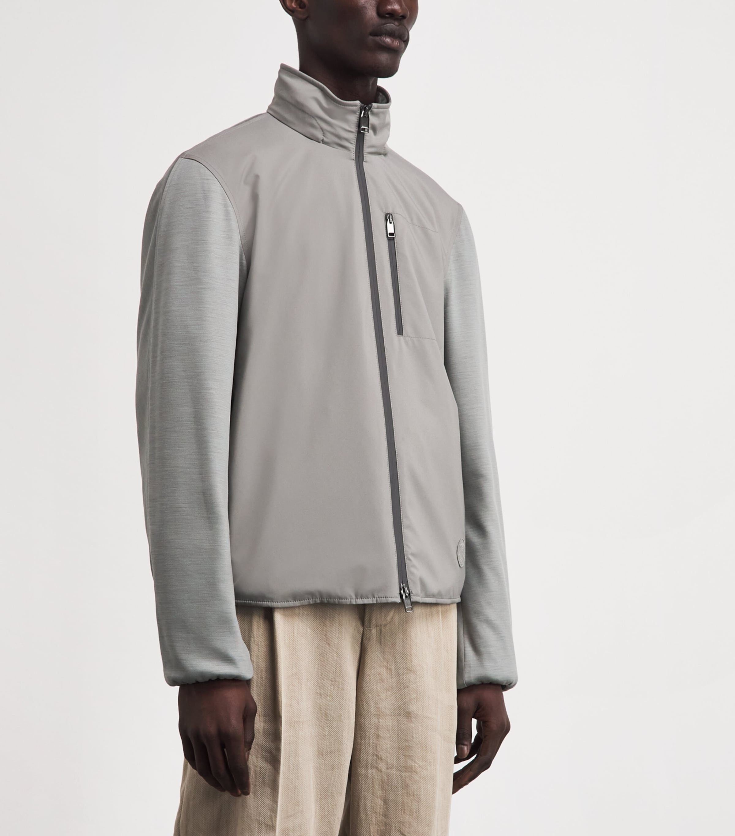 Brioni Mens High-Neck Jacket Image 4