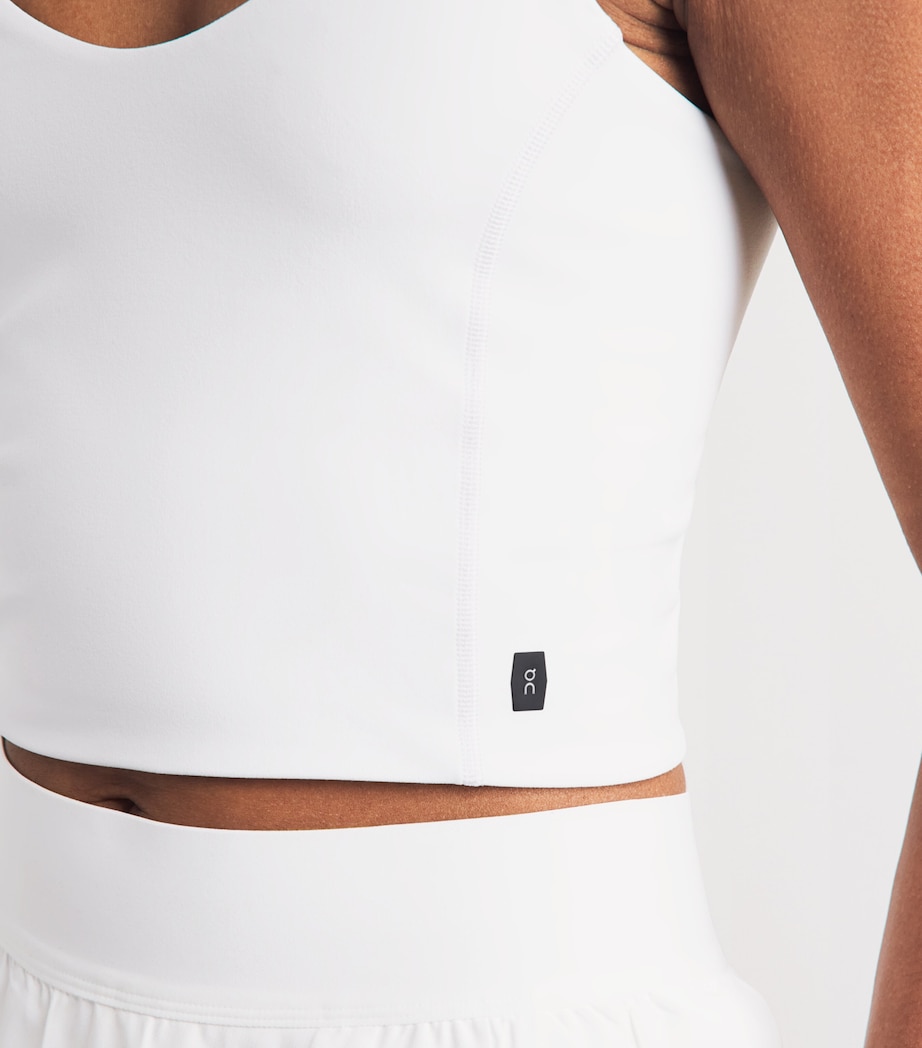 On Womens Studio Sports Bra White Image 3