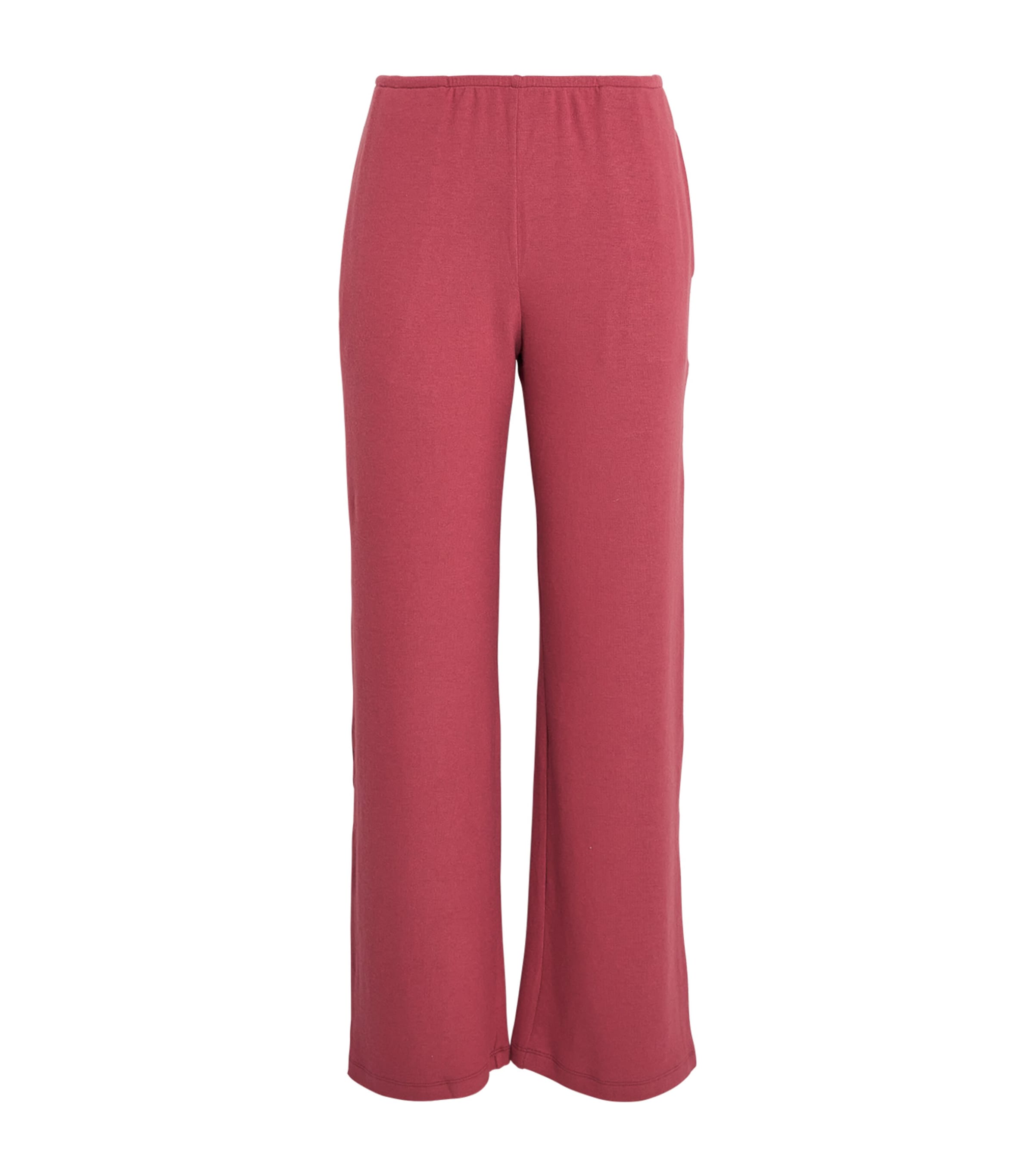 Leset Lauren Stretch-jersey Flared Track Pants