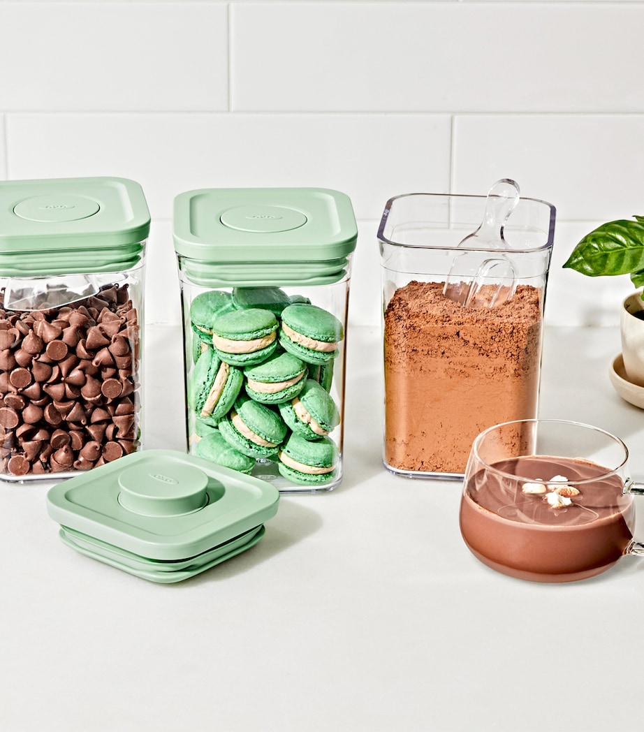 Set of 3 POP Containers GREEN Image 6
