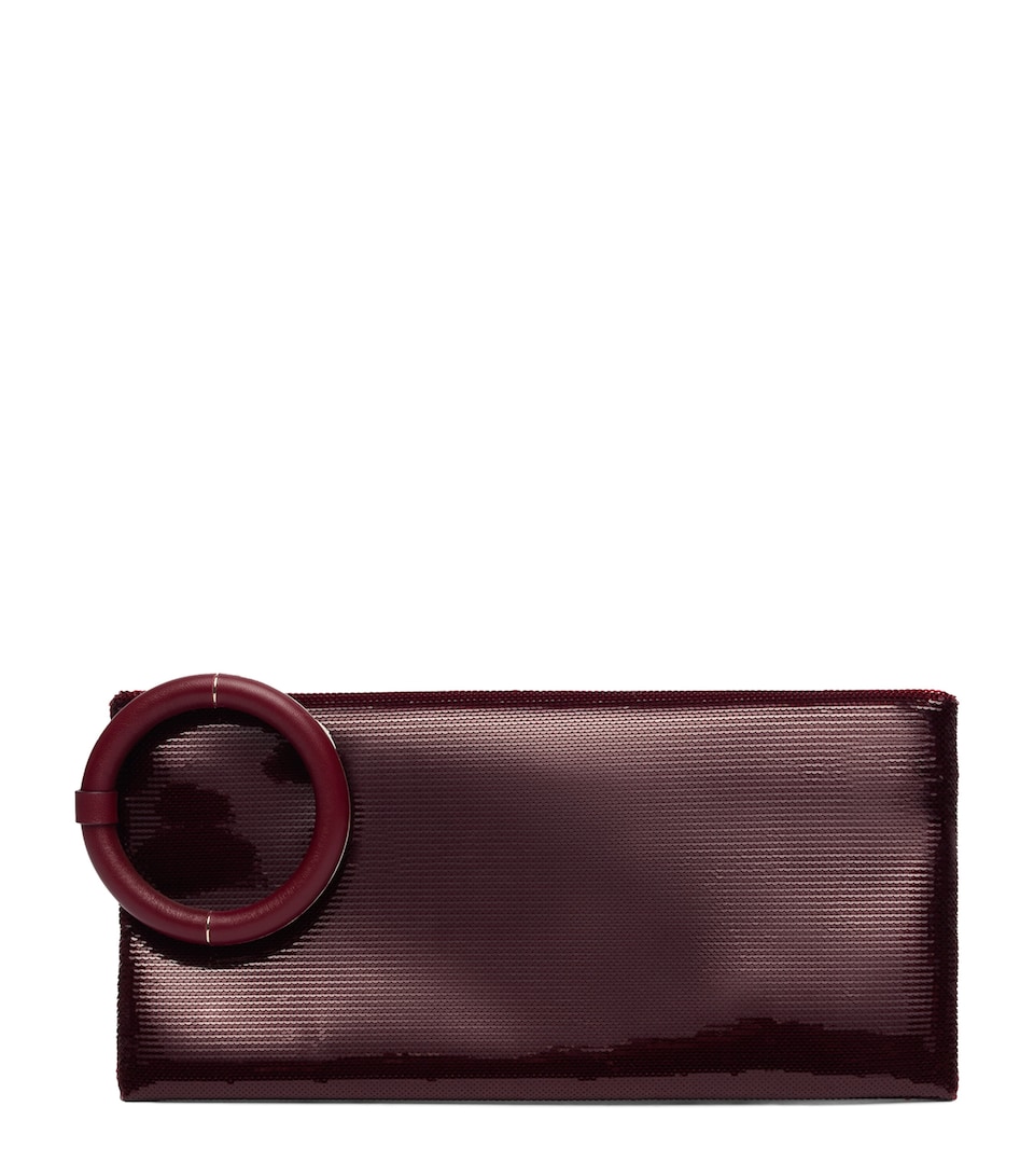 TOM FORD Sequinned Ring Clutch Bag Ray