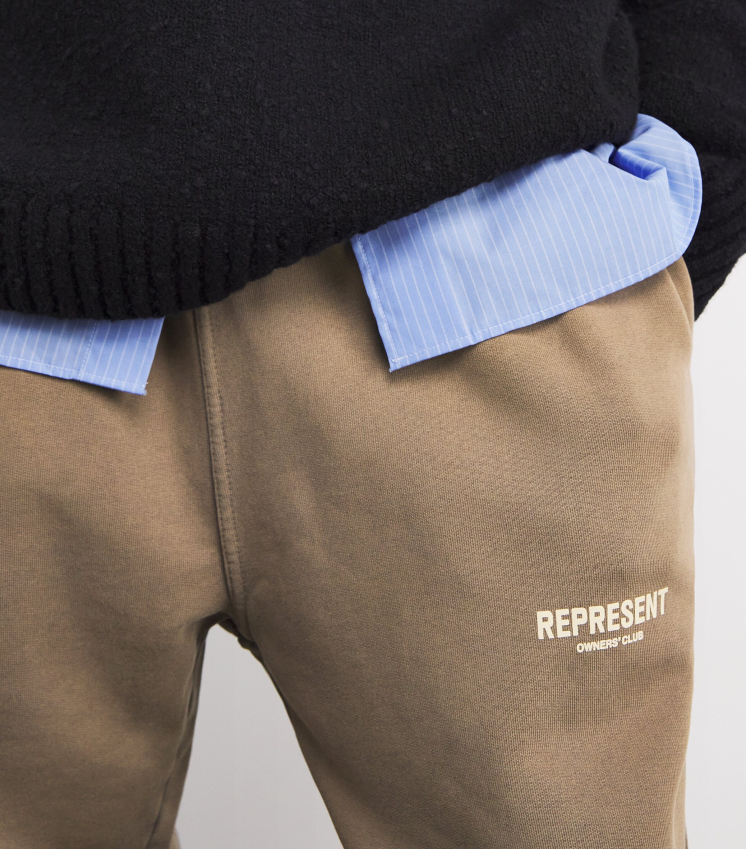 Cotton Owners Club Sweatpants ALMOND Image 6