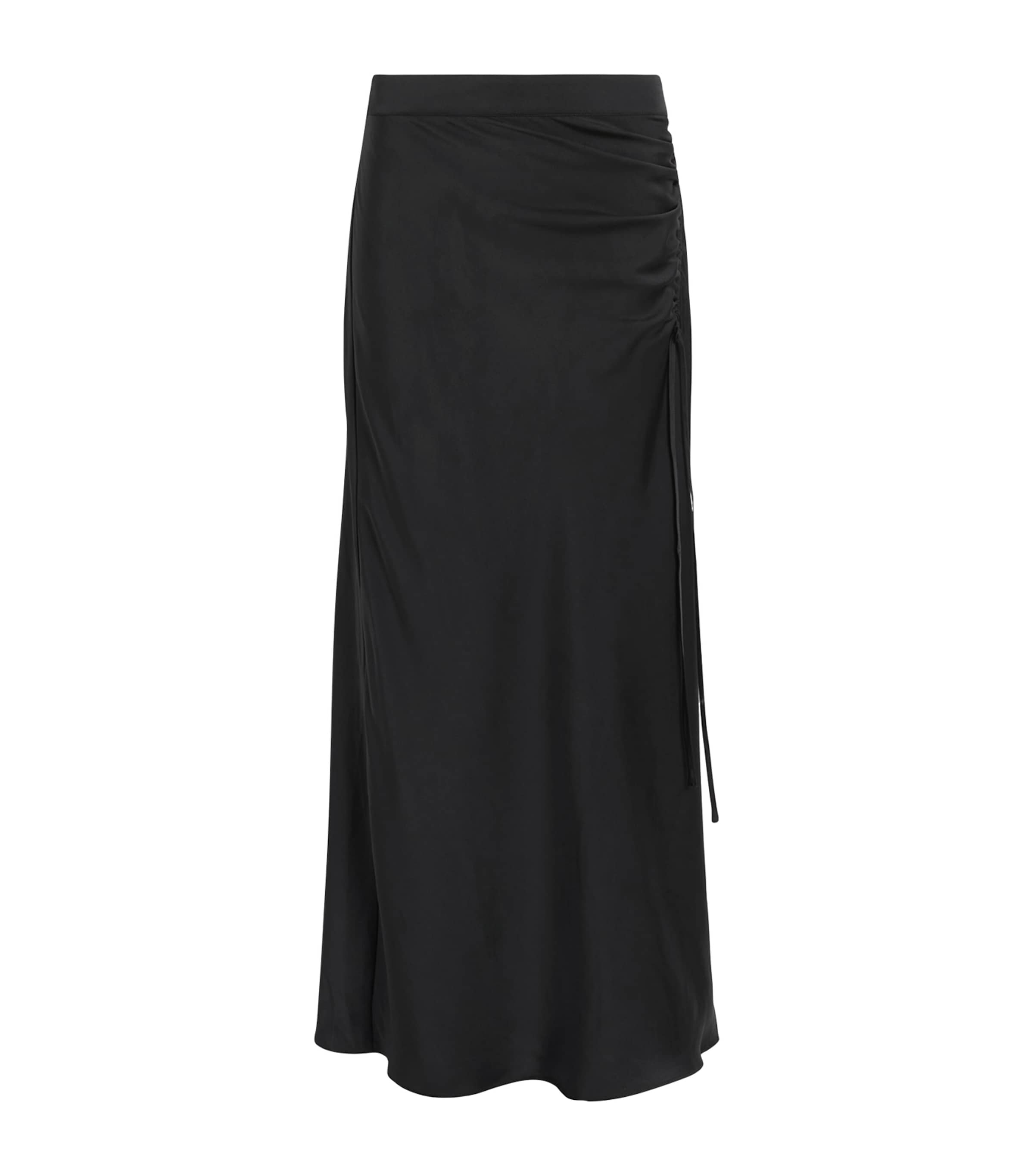 Shop Allsaints Alexia Maxi Skirt In Black