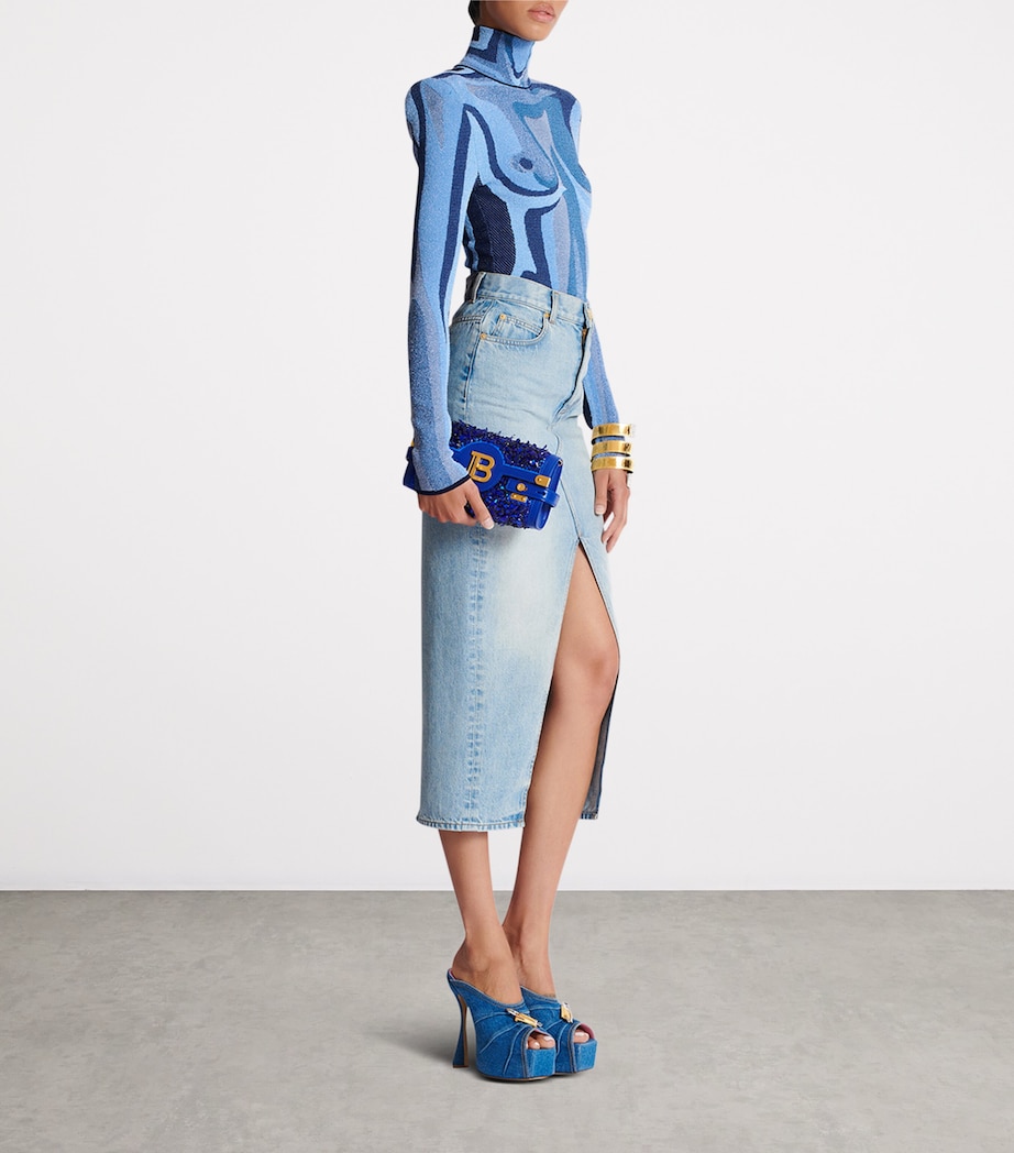 B-Buzz 23 Clutch Bag 6CW BLEU LECTRIQUE Image 5