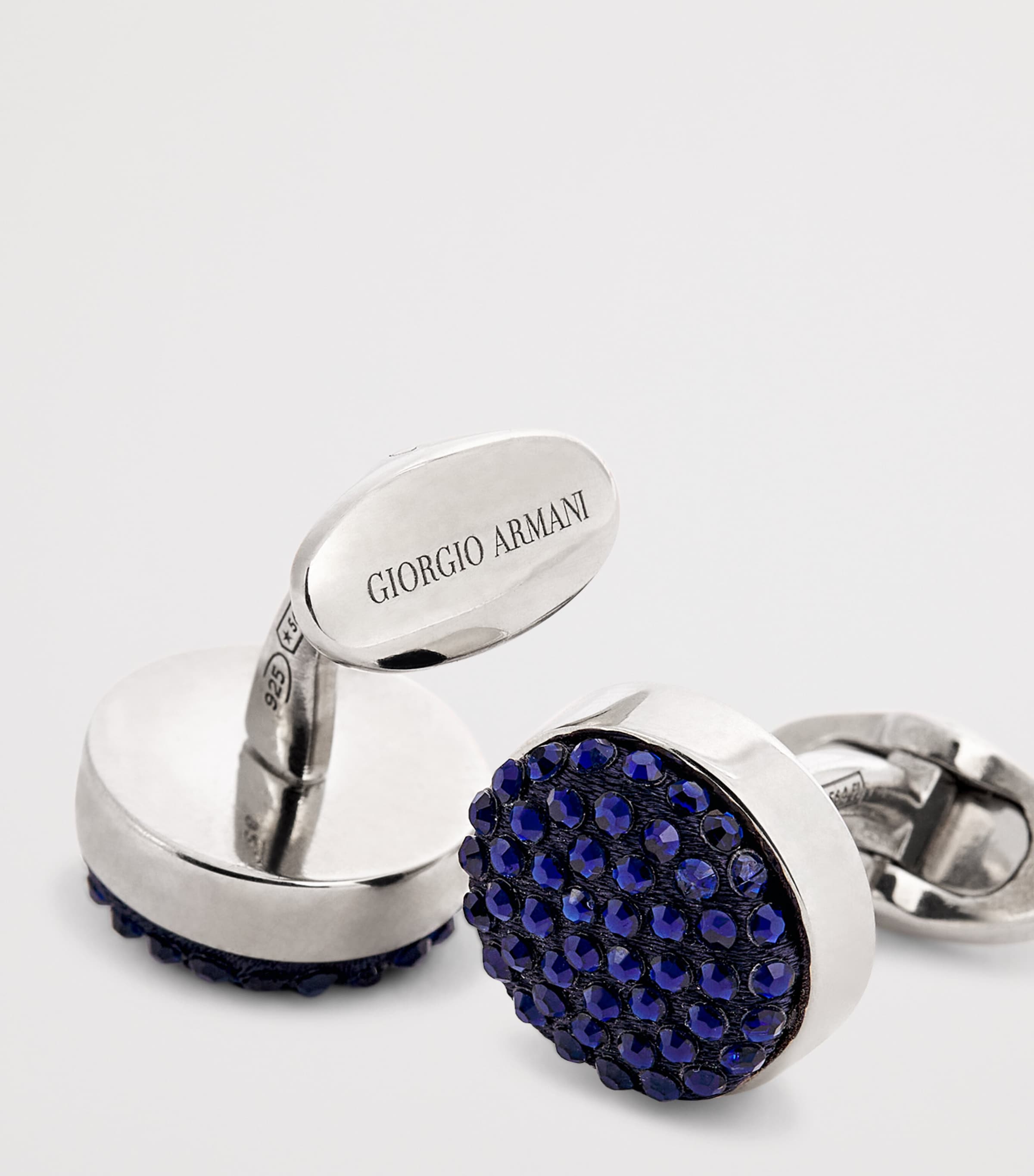 Sterling Silver Embellished Cufflinks 21033 Image 5