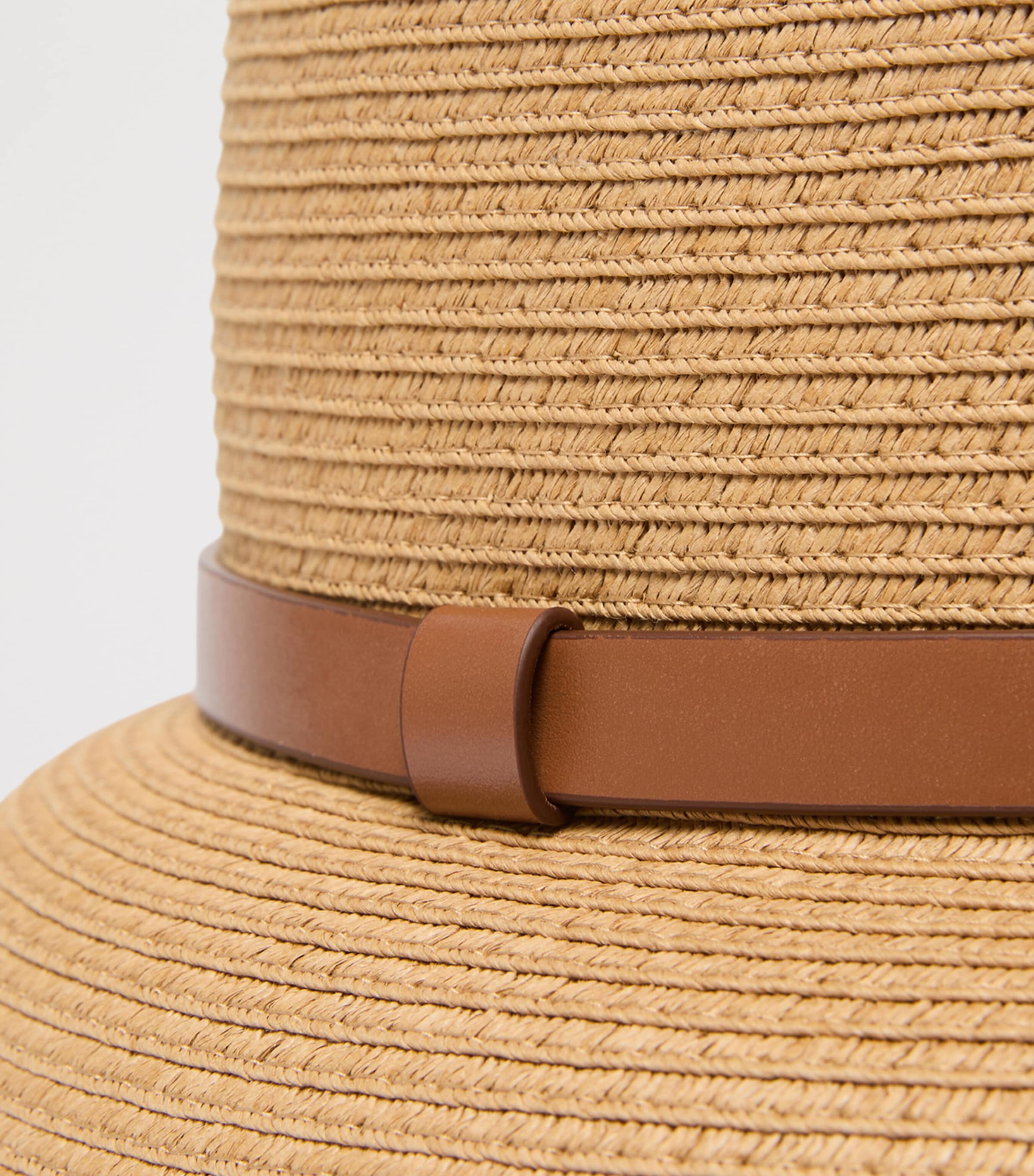 Wide-Brim Hat BEIGE Image 4