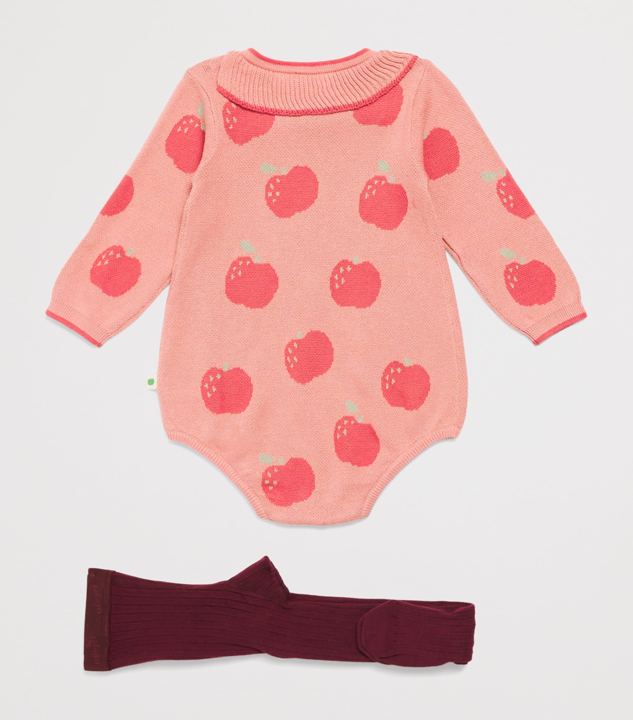 the bonnie mob x Collégien Bodysuit and Tights Set (0-24 Months) Rosy Image 3