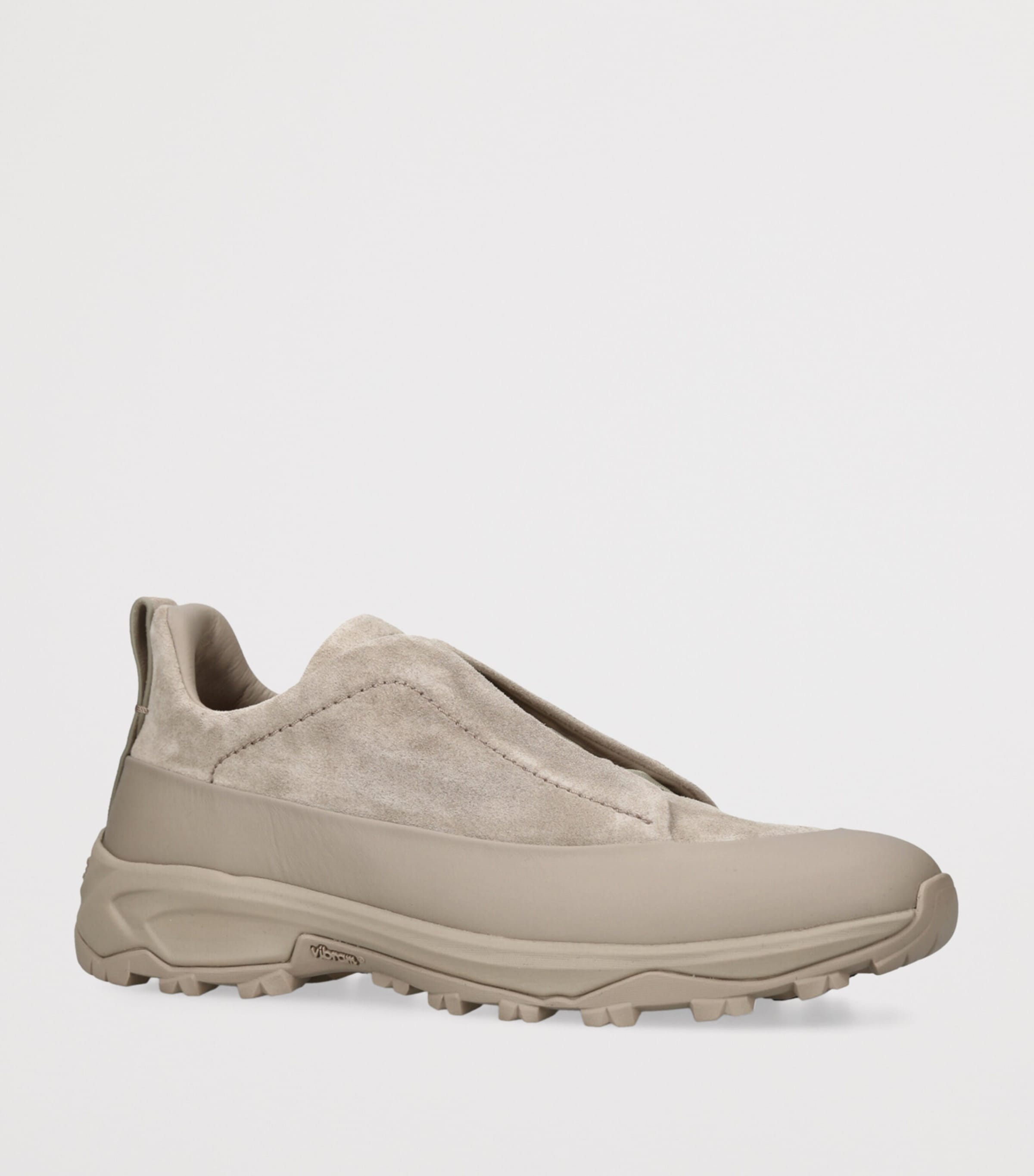 Zegna Suede Monte Sneakers Beige Image 3