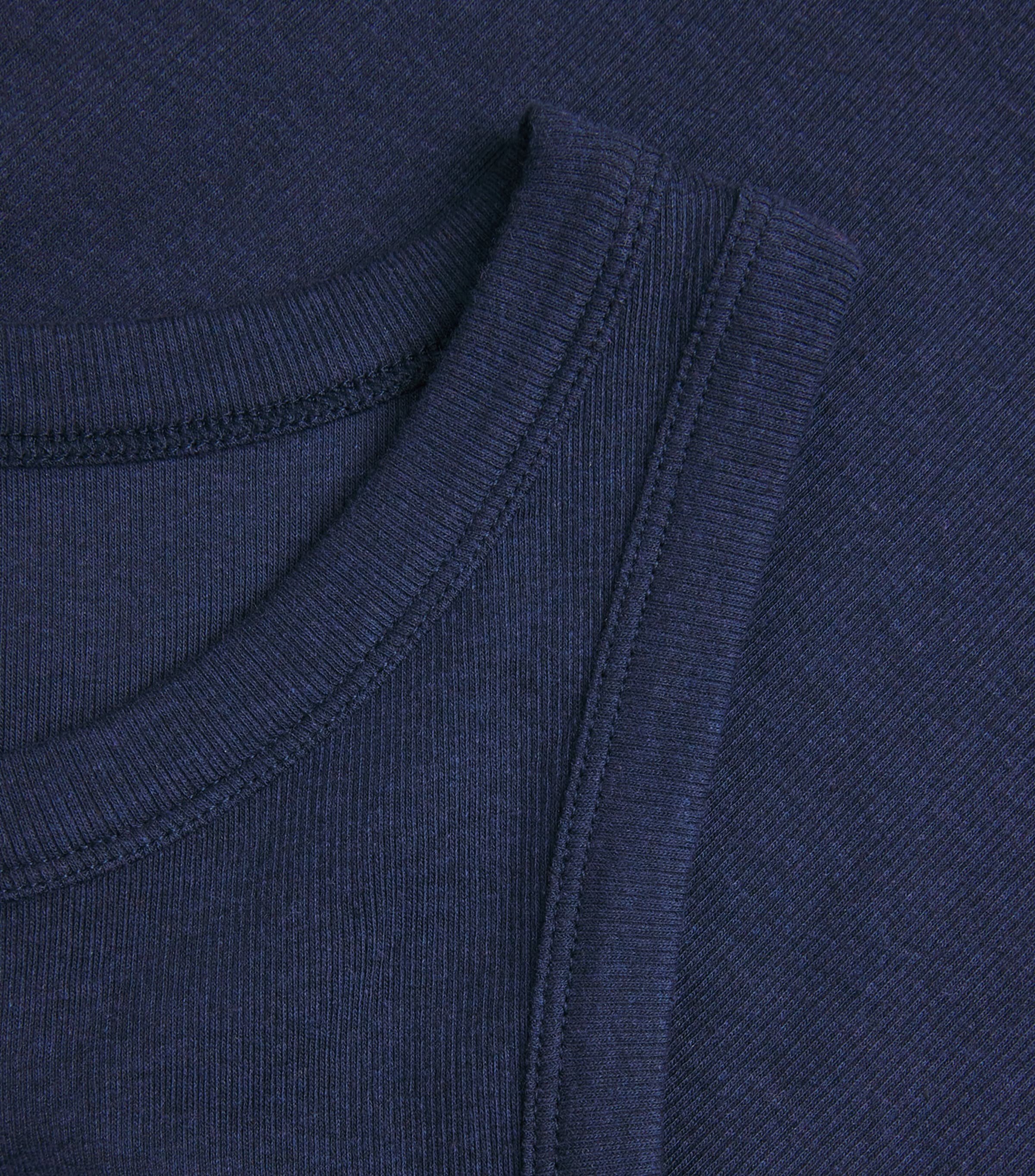 Organic Cotton-Blend Tank Top NAVY MELANGE Image 5