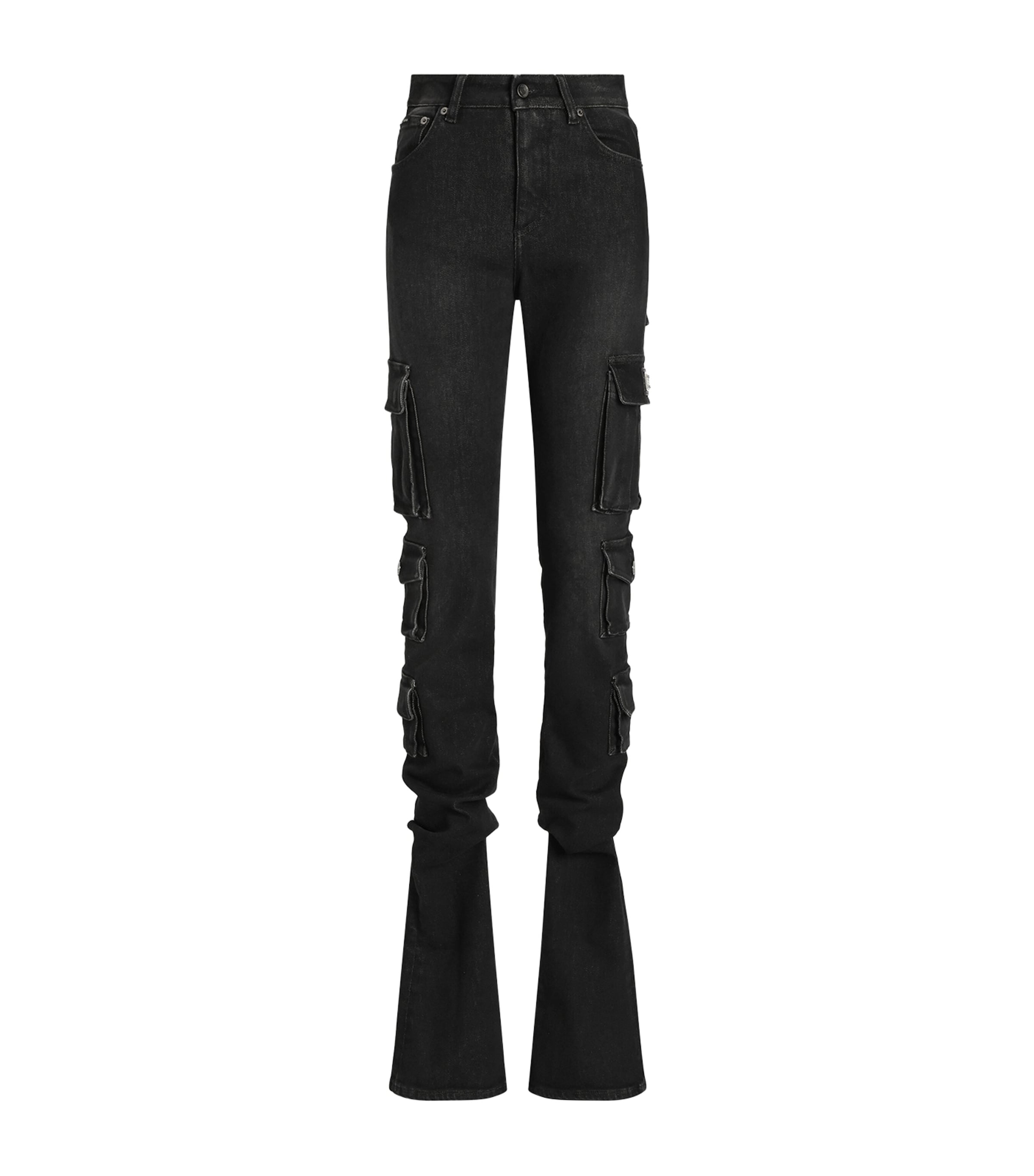 Cargo-Pocket Skinny Jeans S9001-COMB Image 1
