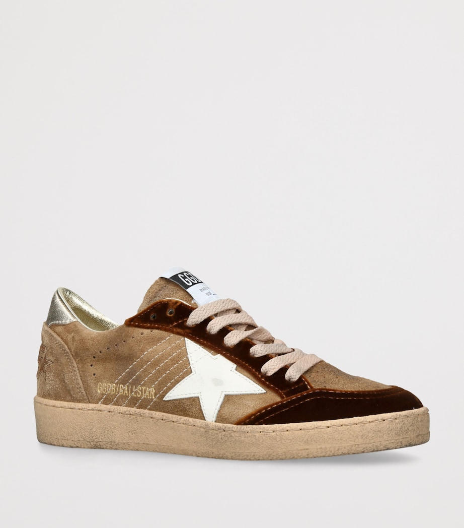 Suede Ball Star Sneakers DK.BRN COM Image 3