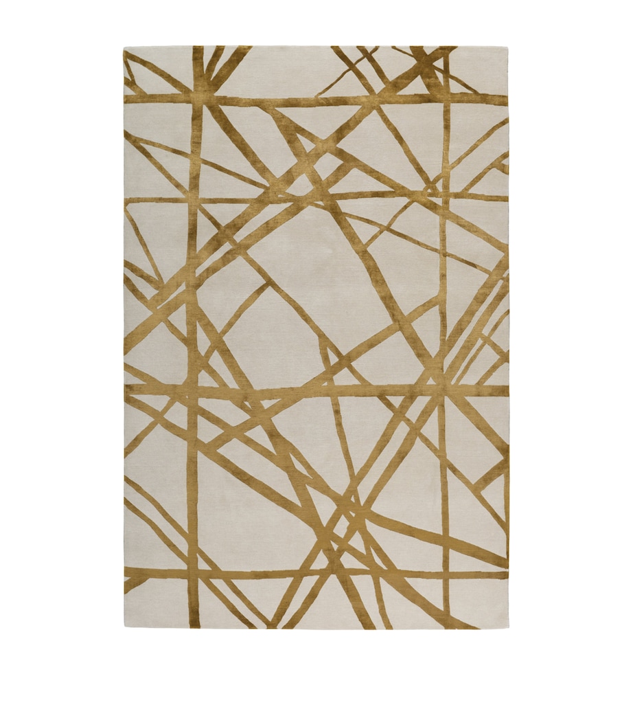 x Kelly Wearstler Channels Copper Rug (3.05m x 2.44m) BEIGE Image 1