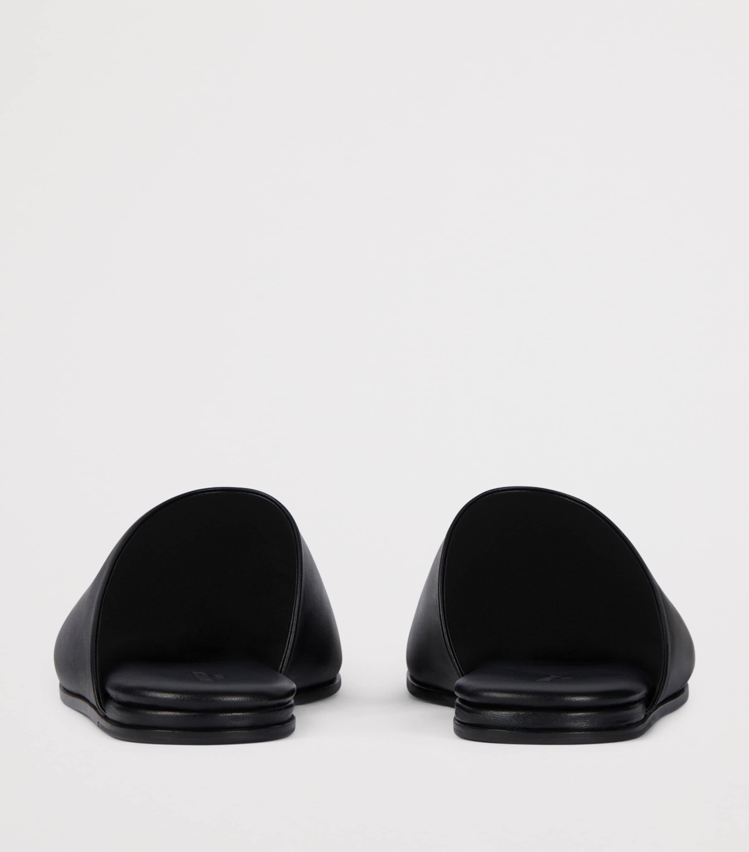 Givenchy Nappa Leather Label Mules Image 5