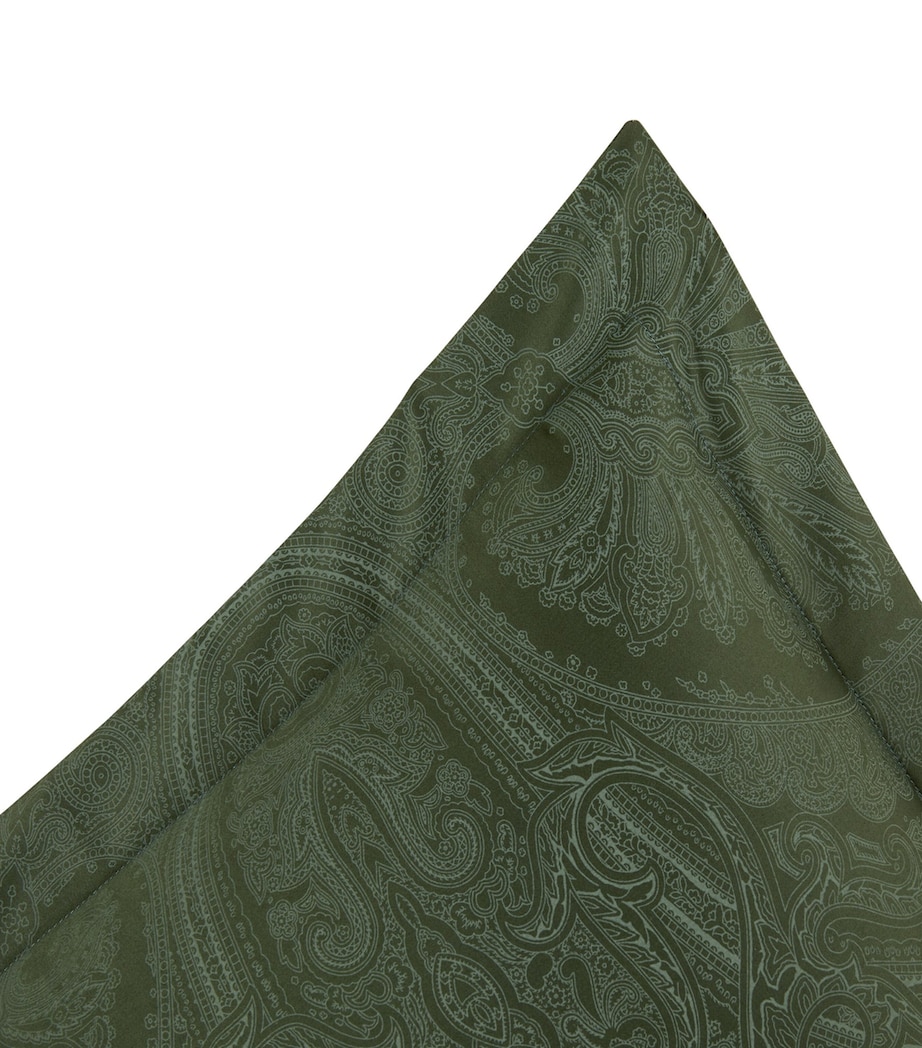 Doncaster Oxford Pillowcase (50cm x 75cm) DARK GREEN Image 5