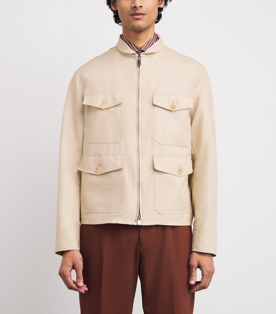 Cotton Boulton Jacket BEIGE Image 3
