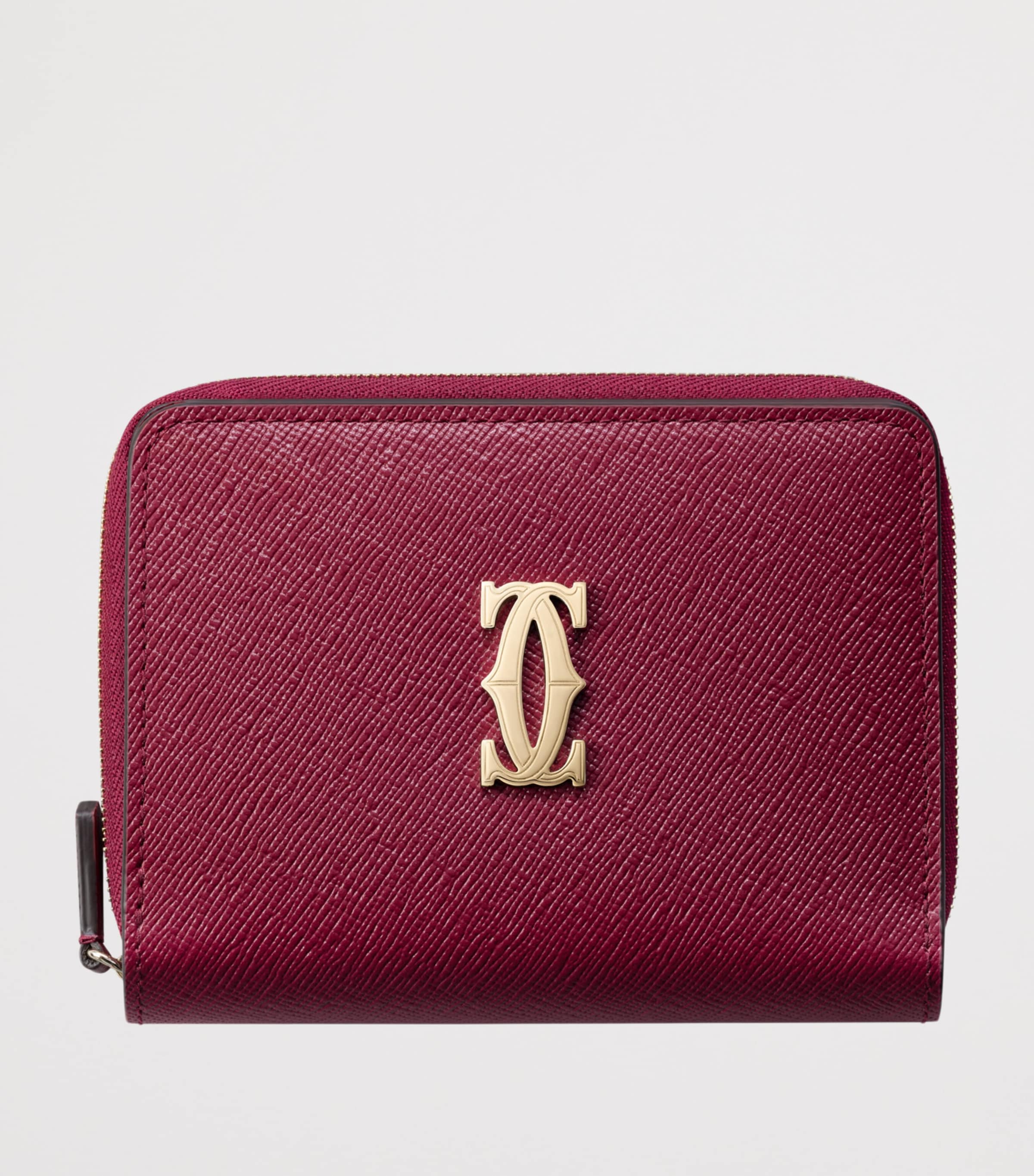 Cartier Leather C de Cartier Wallet Cherry Image 2