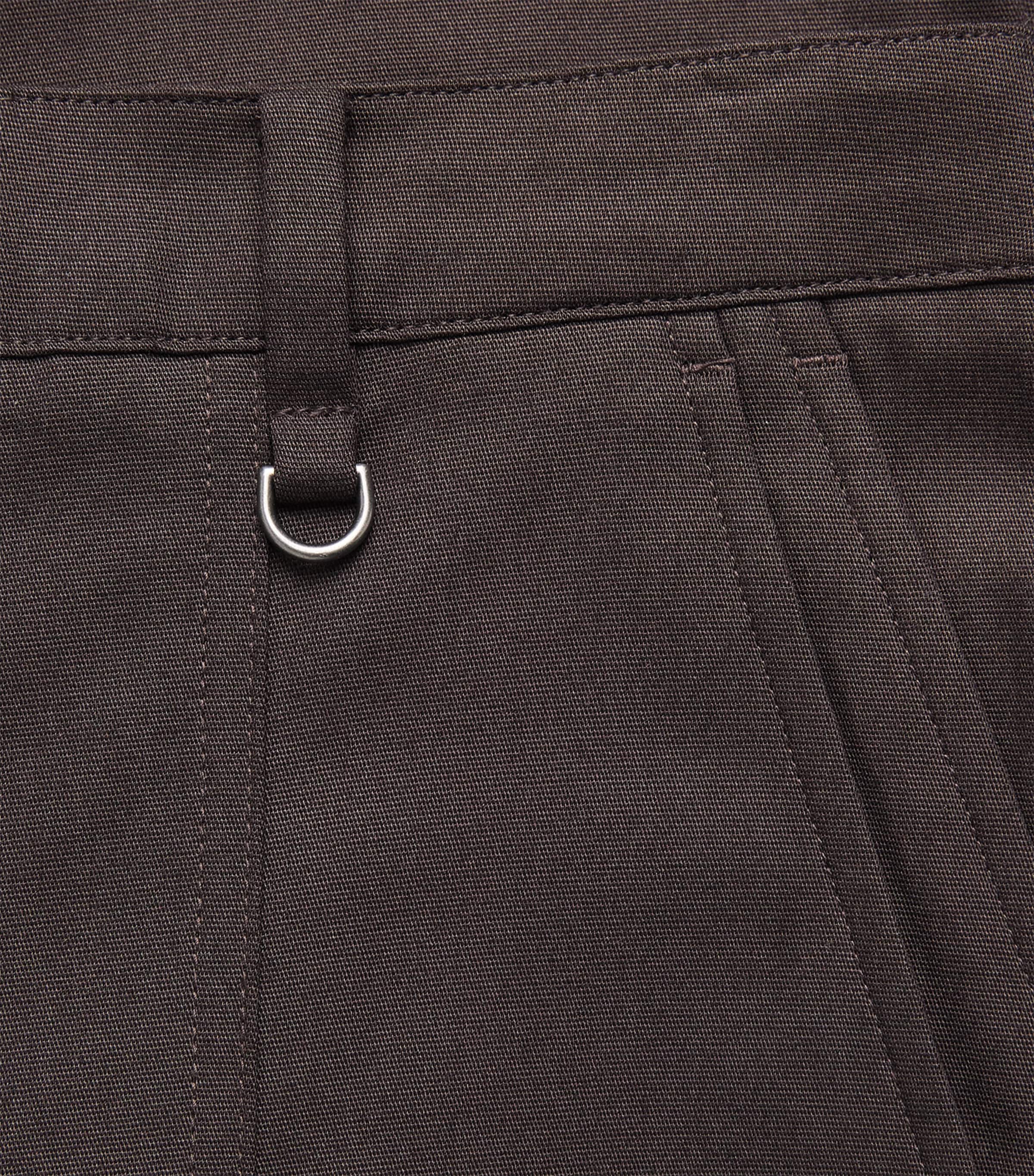 Vince Womens Stretch-Cotton Panelled Trousers Iron Image 6