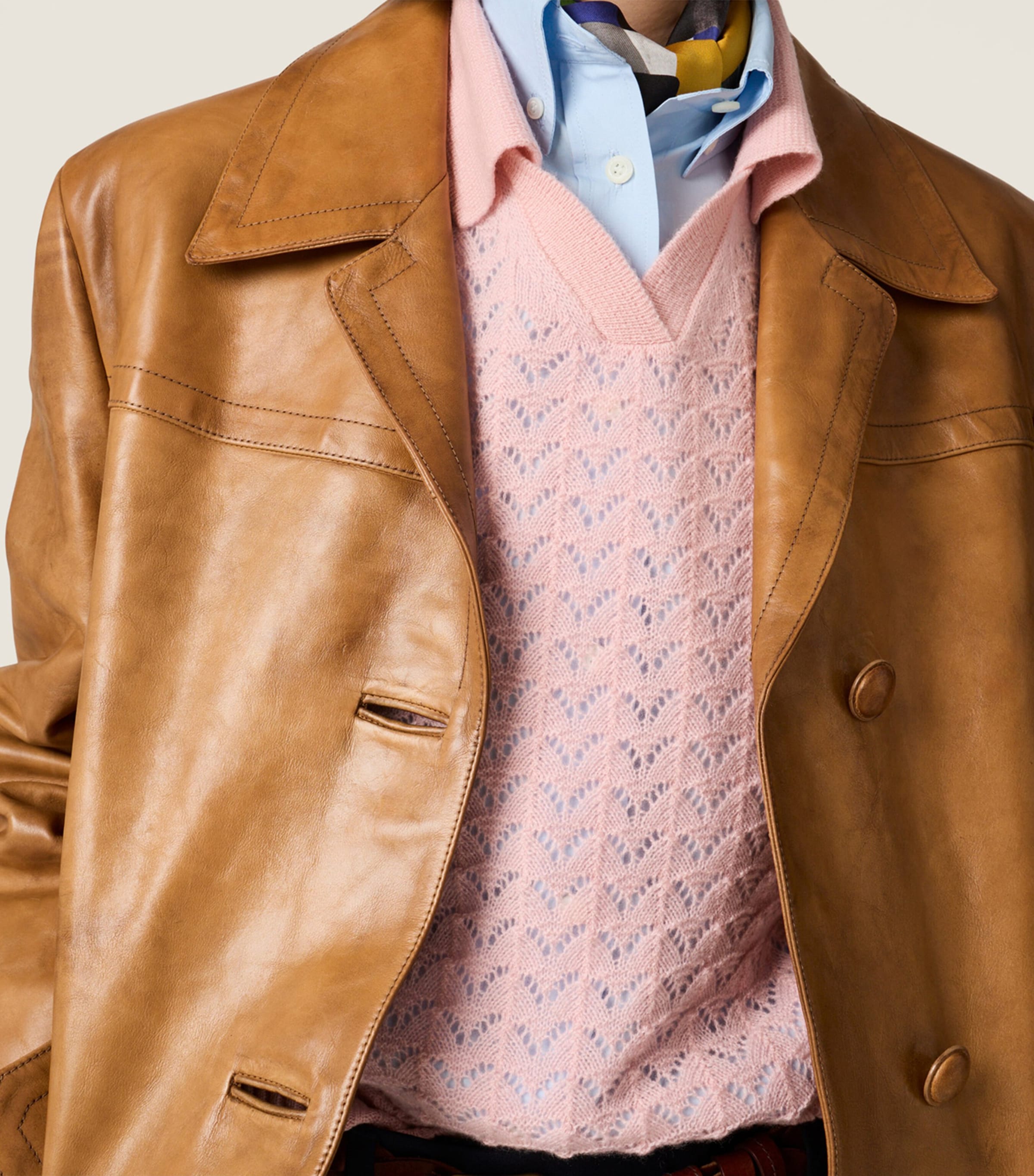 Miu Miu Womens Cashmere Openwork Sweater Image 4