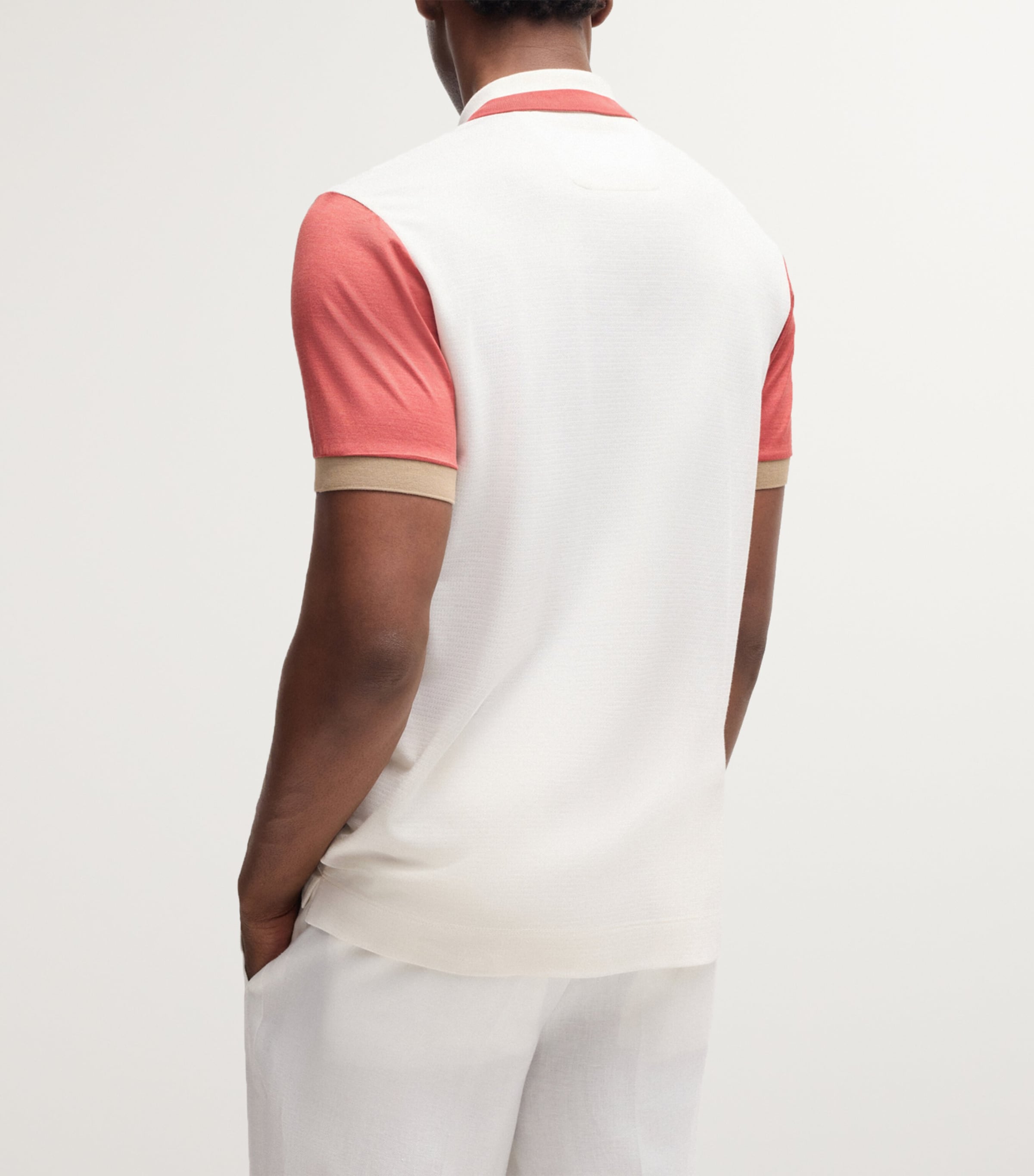 Cotton-Silk Polo Shirt 118 Image 3