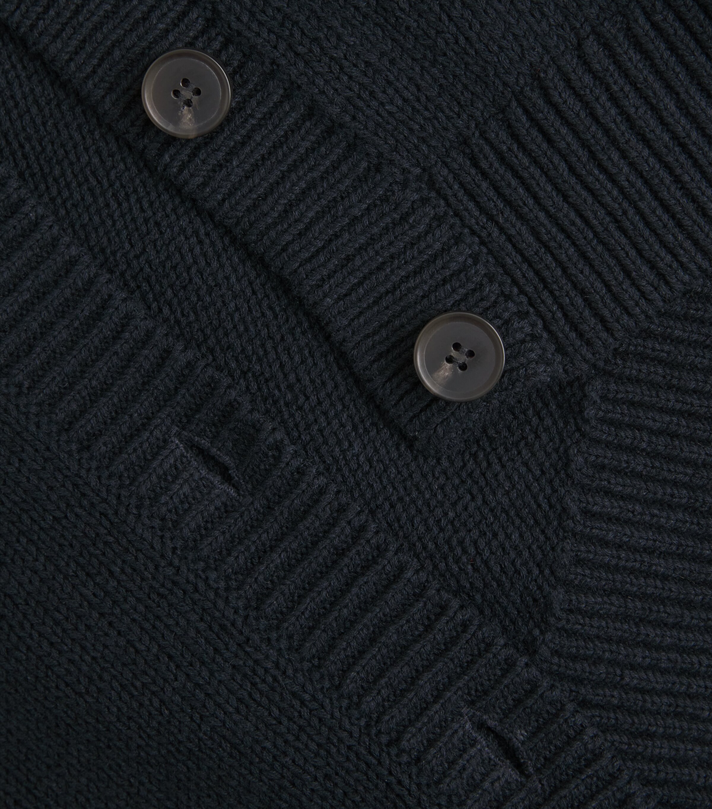 ME+EM Womens Cotton-Linen Boxy Cardigan Navy Image 6