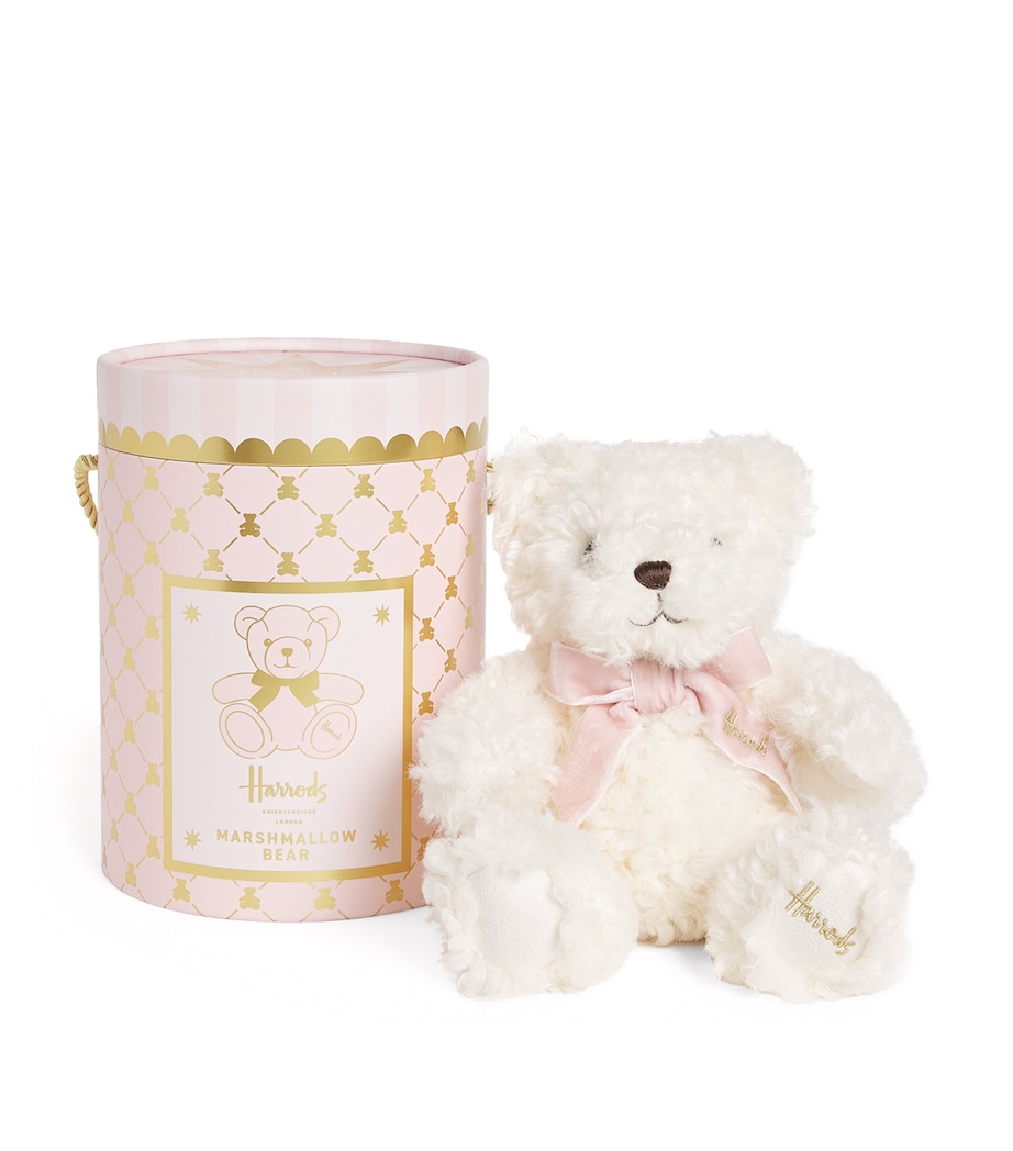 Harrods Marshmallow Bear (16cm) Pink Image 1