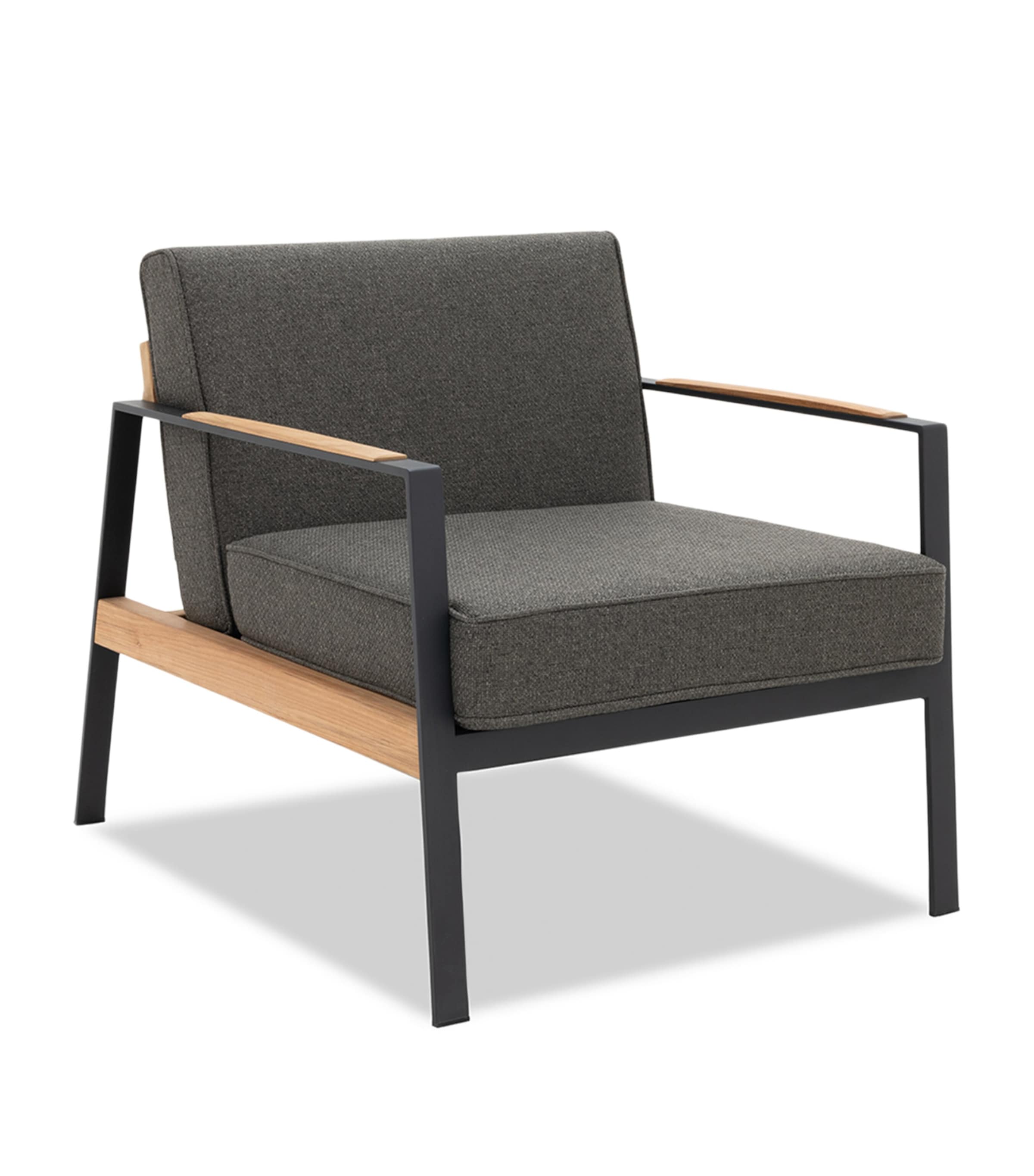 All-Weather California Outdoor Armchair CHARCOAL Image 1