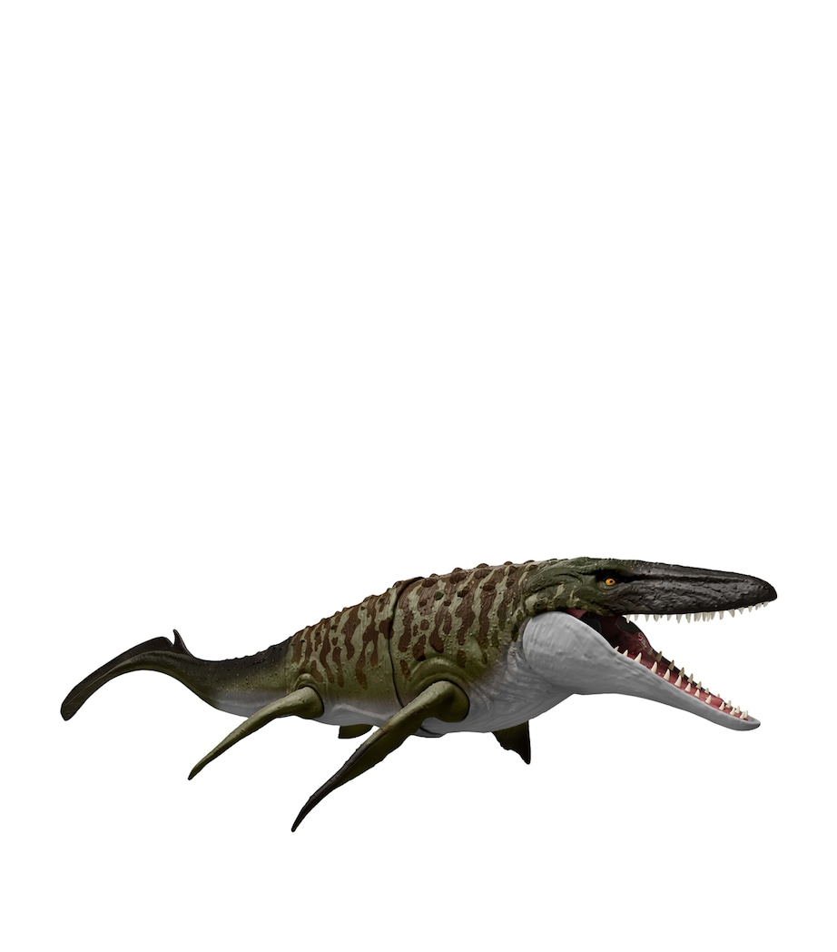 Bite N Blast Mosasaurus Action Figure and Mini Dilophosaurus Toy MULTI Image 1