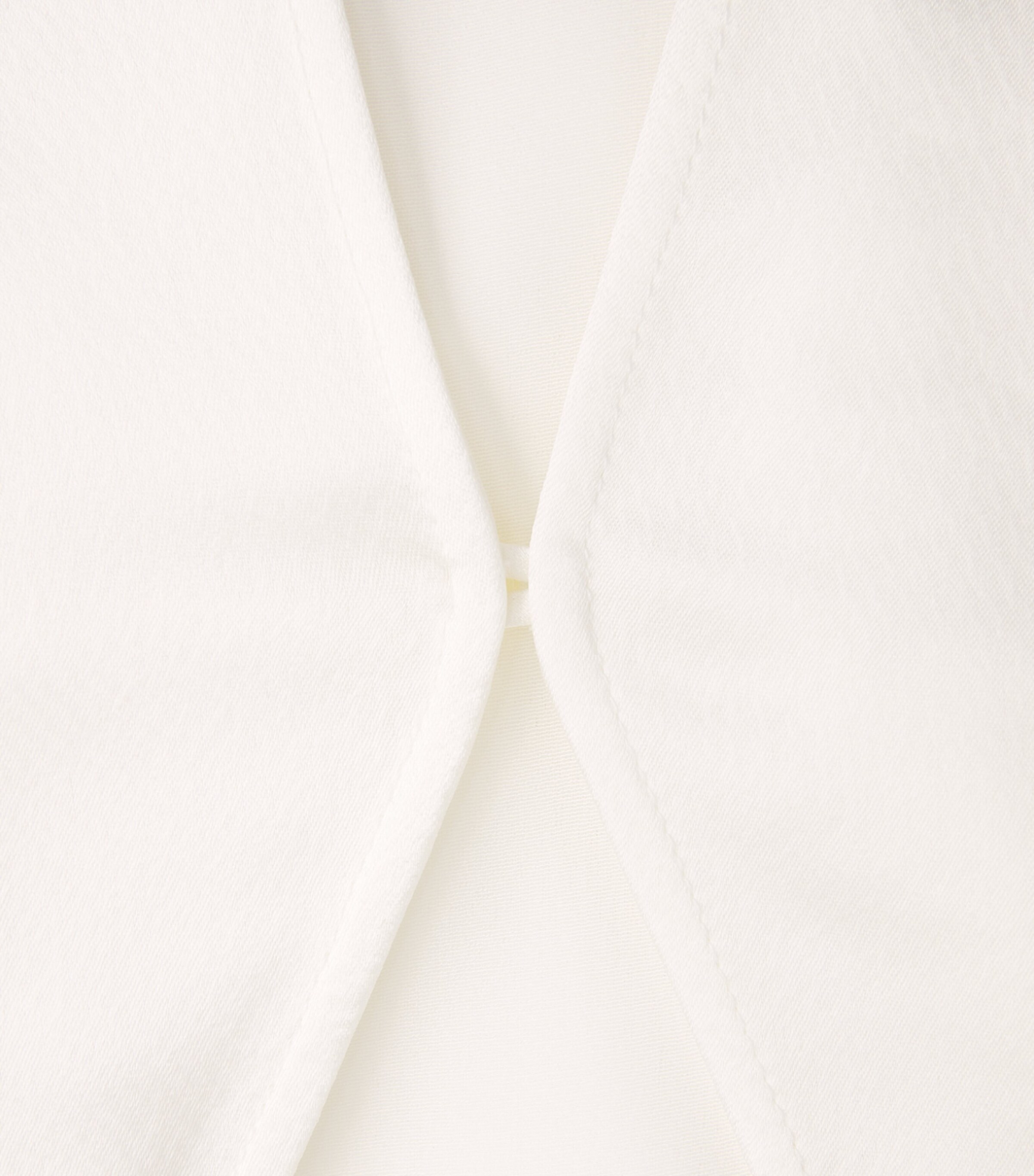 LESET Womens Satin Long-Sleeve Barb Top Optic White Image 6