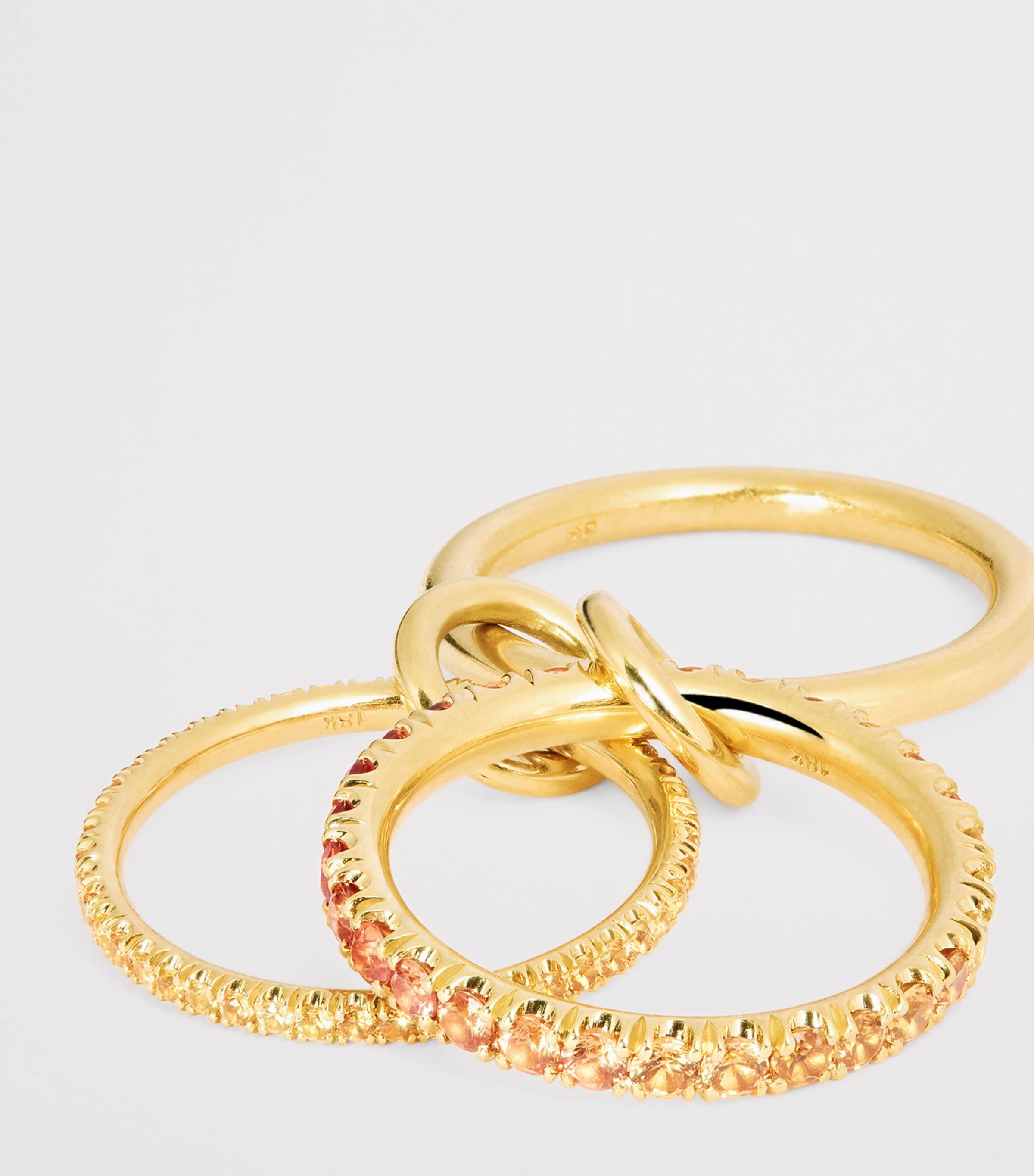 Yellow Gold and Sapphire Norah Ring YELLOW GOLD Image 4